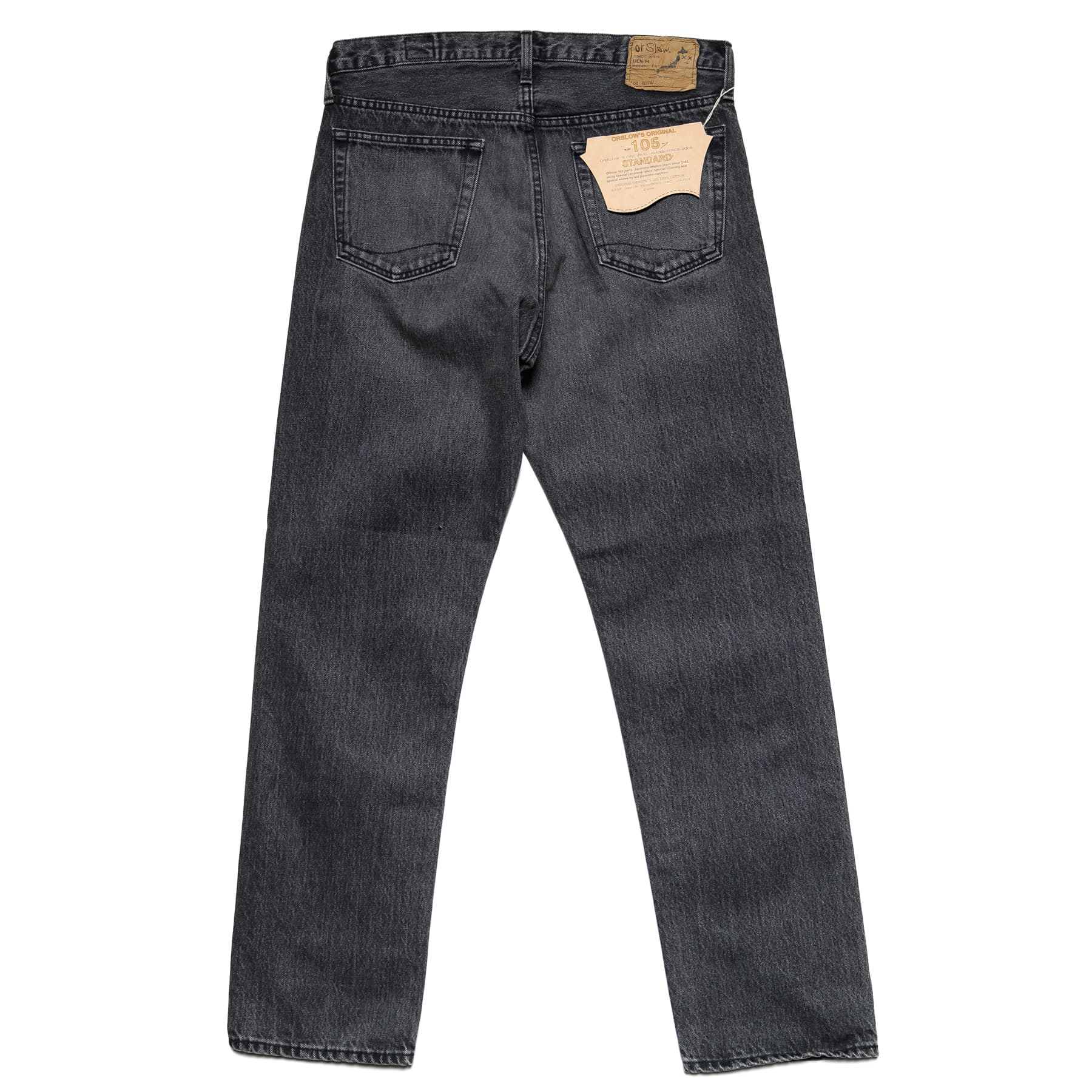 105 90's Denim - Black Denim Stonewash - Image 3