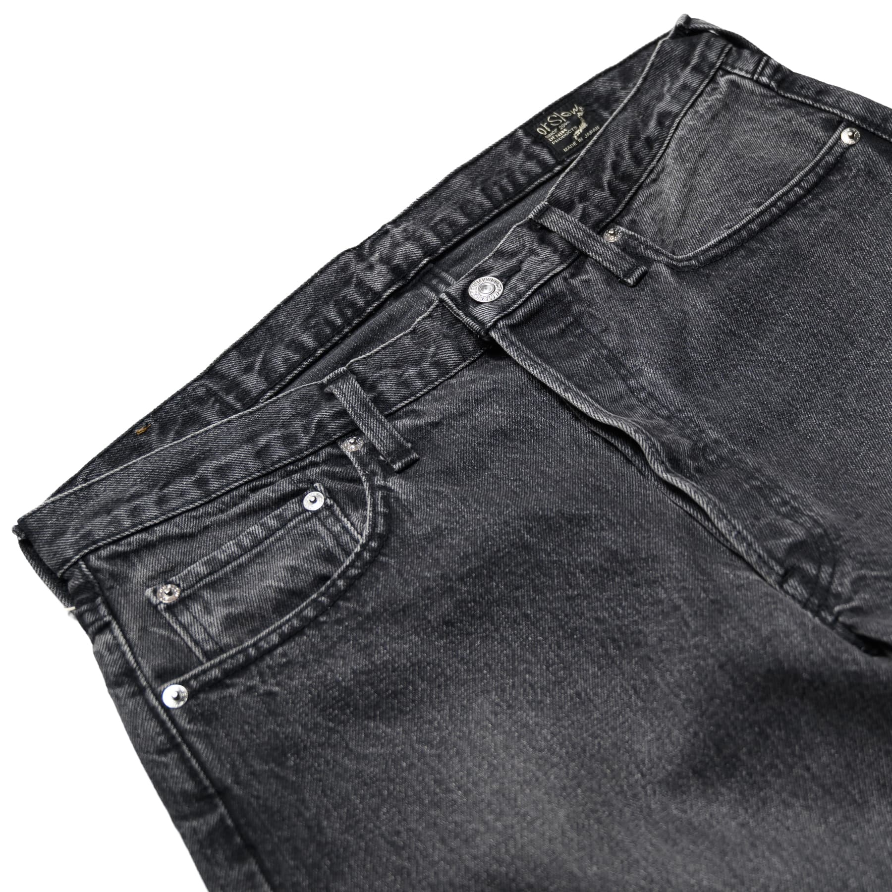 105 90's Denim - Black Denim Stonewash - Image 4