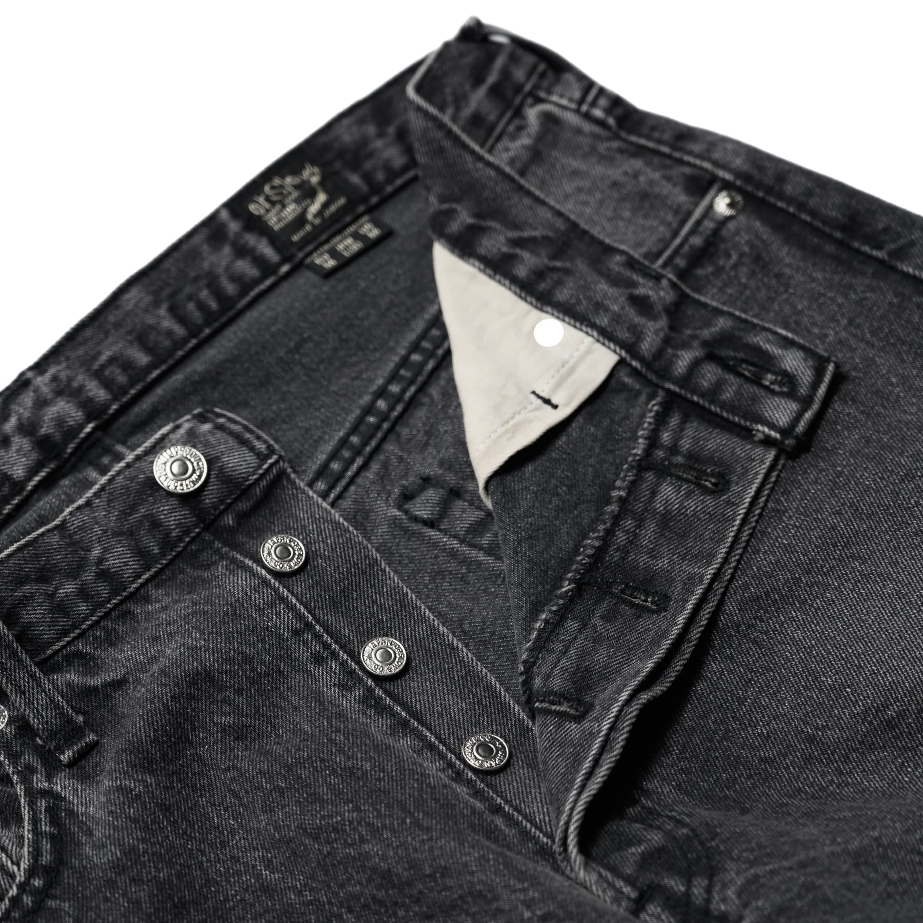 105 90's Denim - Black Denim Stonewash - Image 5
