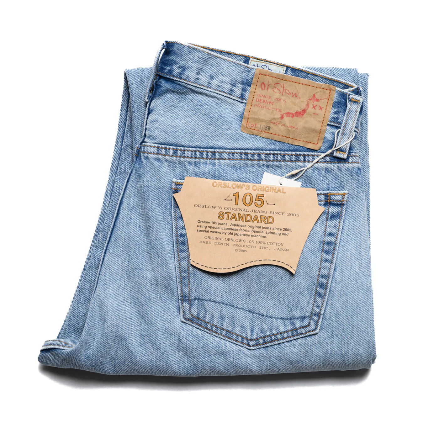 105 90's Standard Fit Denim Sky Blue