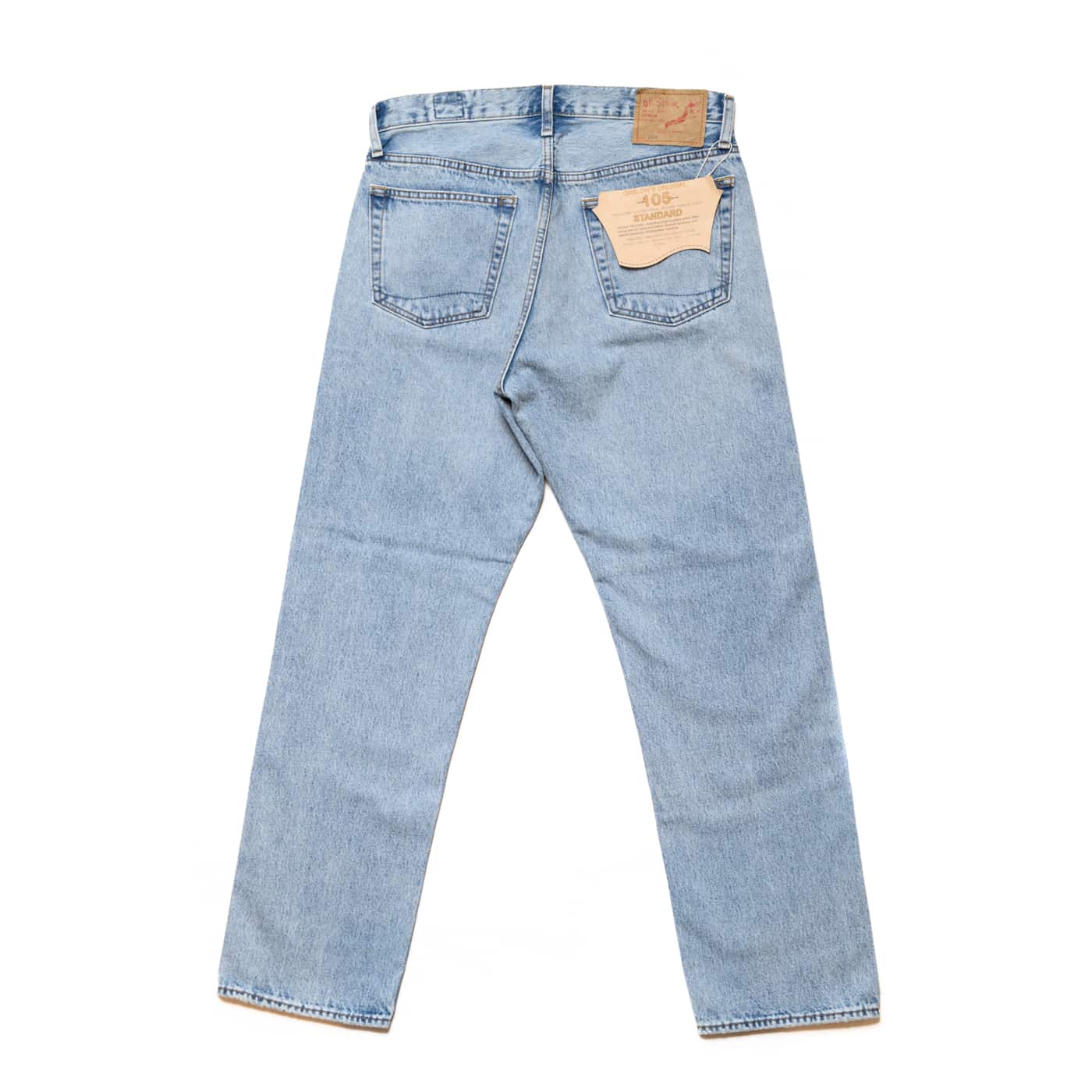 105 90's Standard Fit Denim Sky Blue - Image 3