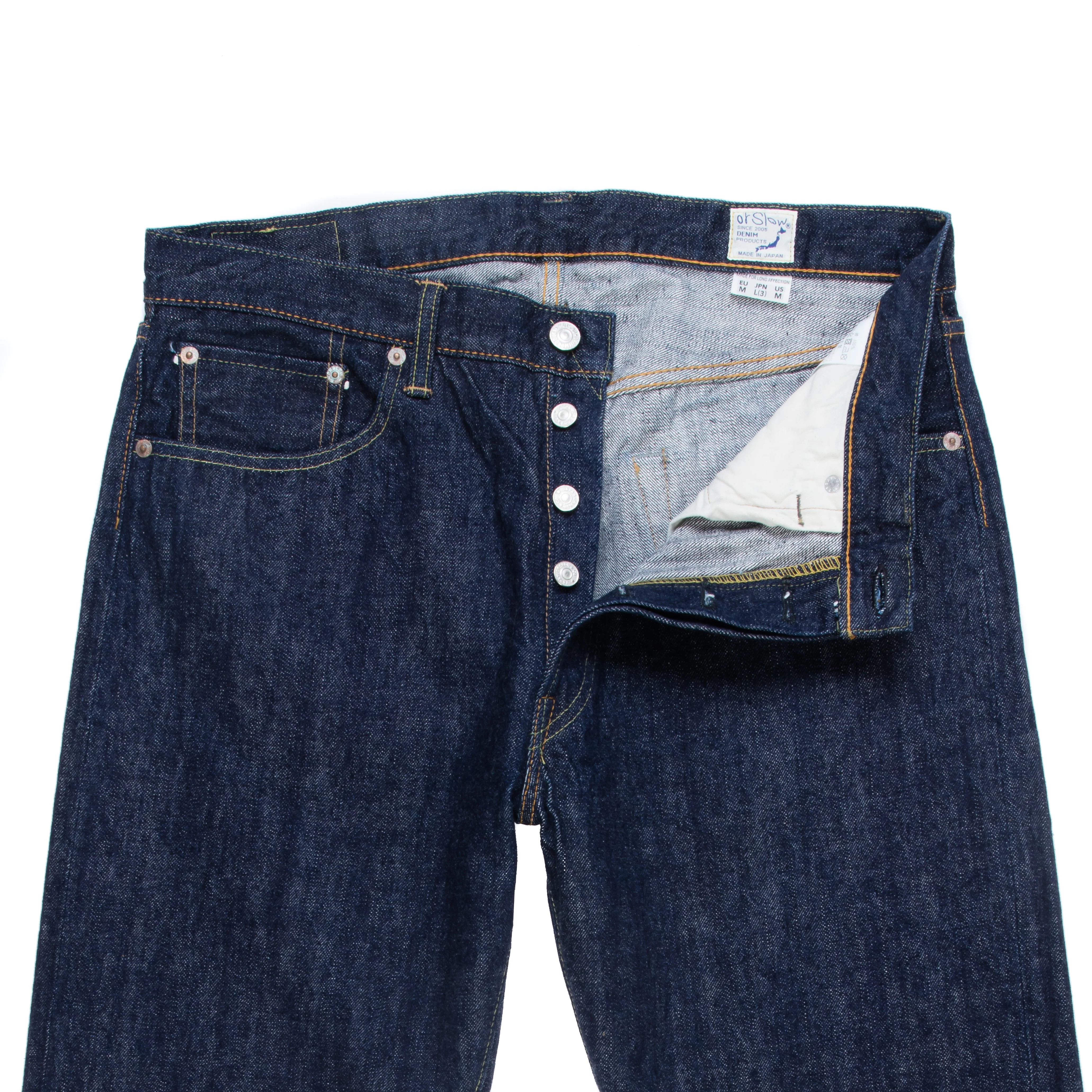 105 Standard Fit Selvedge Denim One Wash - Image 3