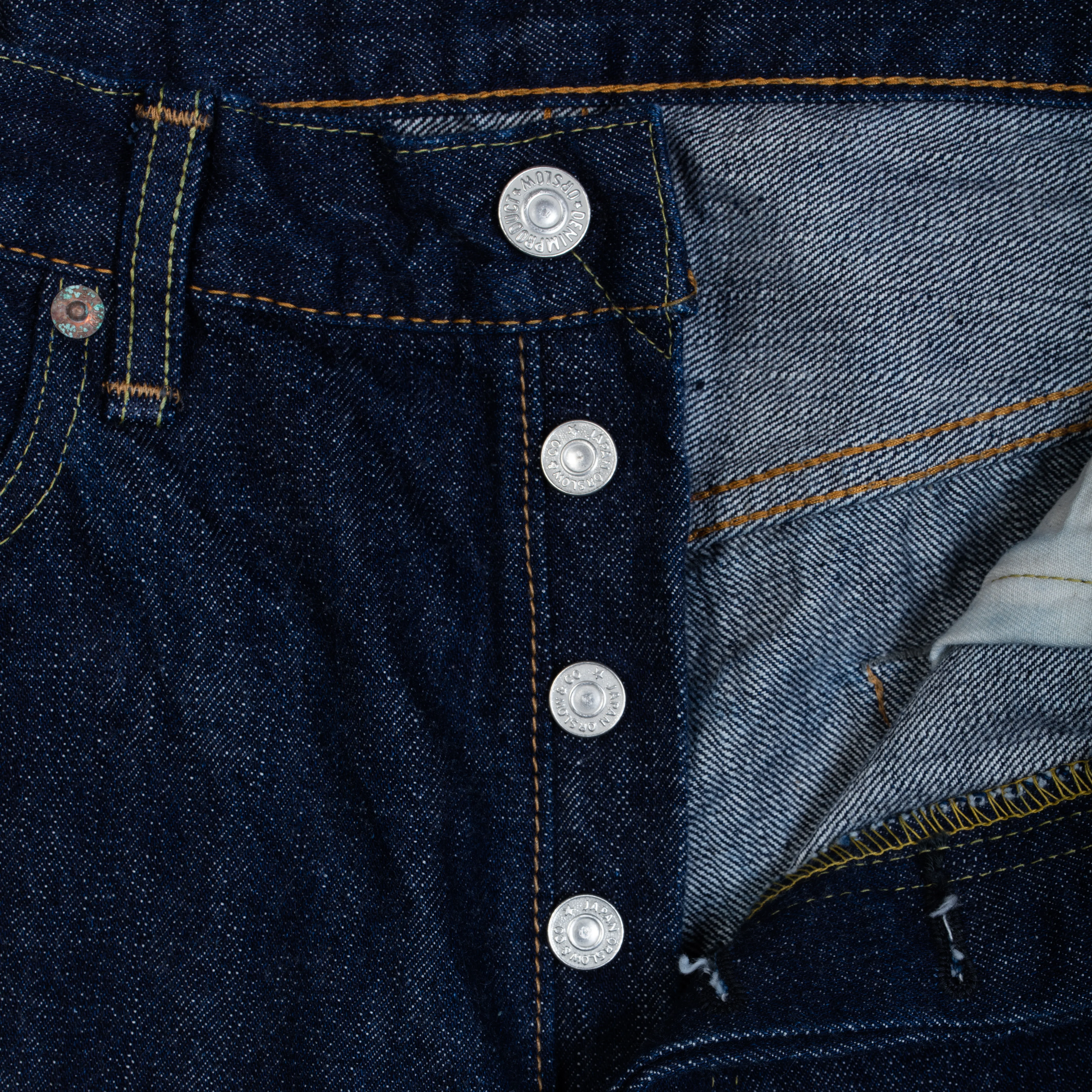 105 Standard Fit Selvedge Denim One Wash - Image 6