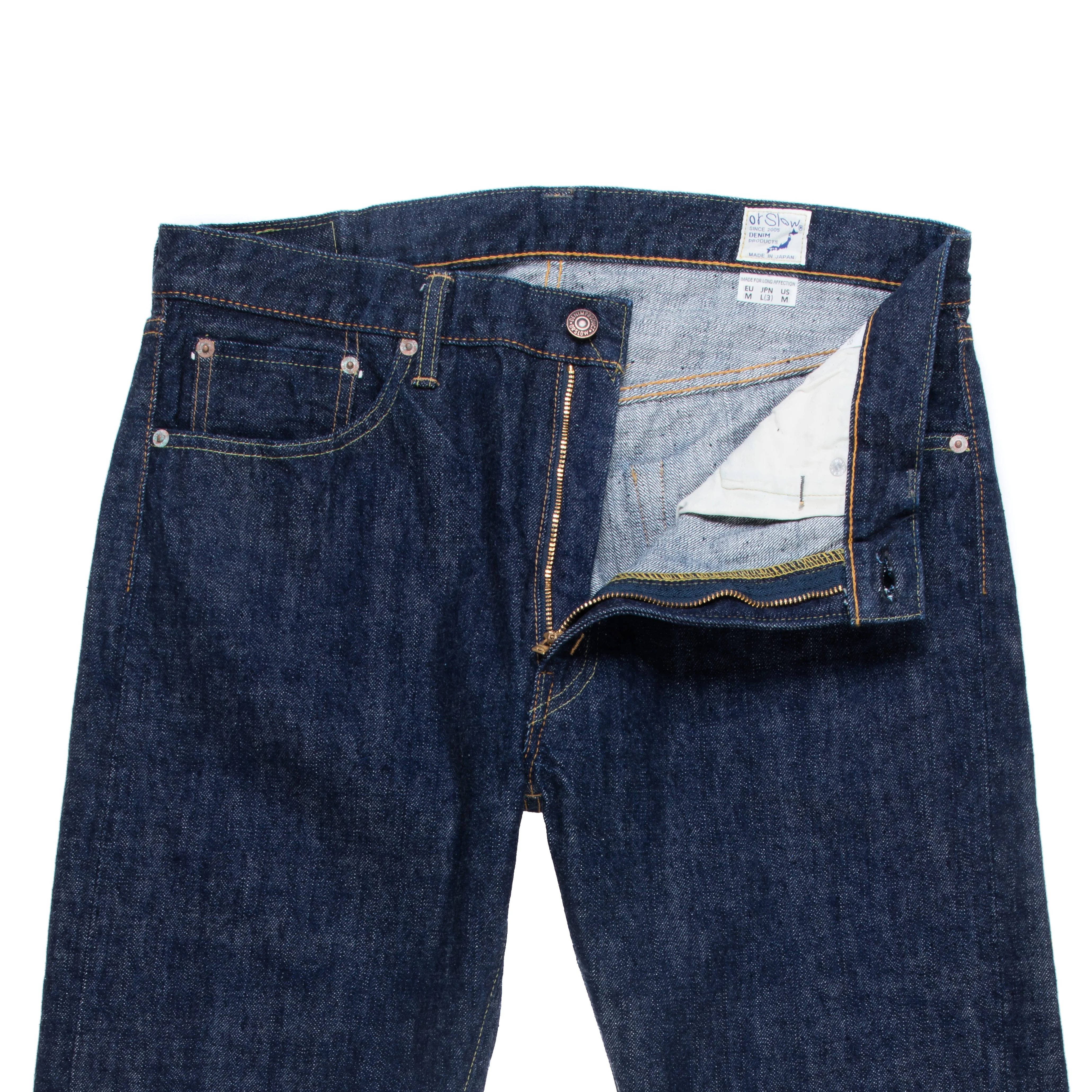 107 Ivy Fit Selvedge Denim One Wash - Image 3