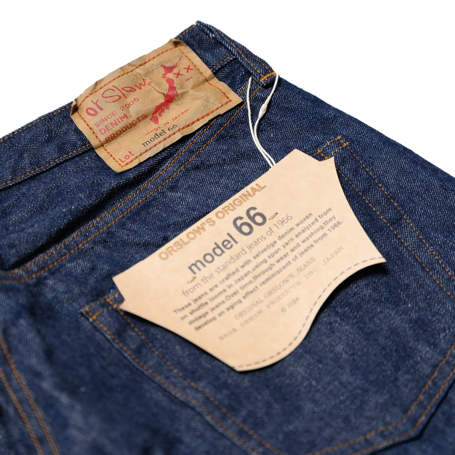 Model 66 1966 Standard Denim - One Wash - Image 8
