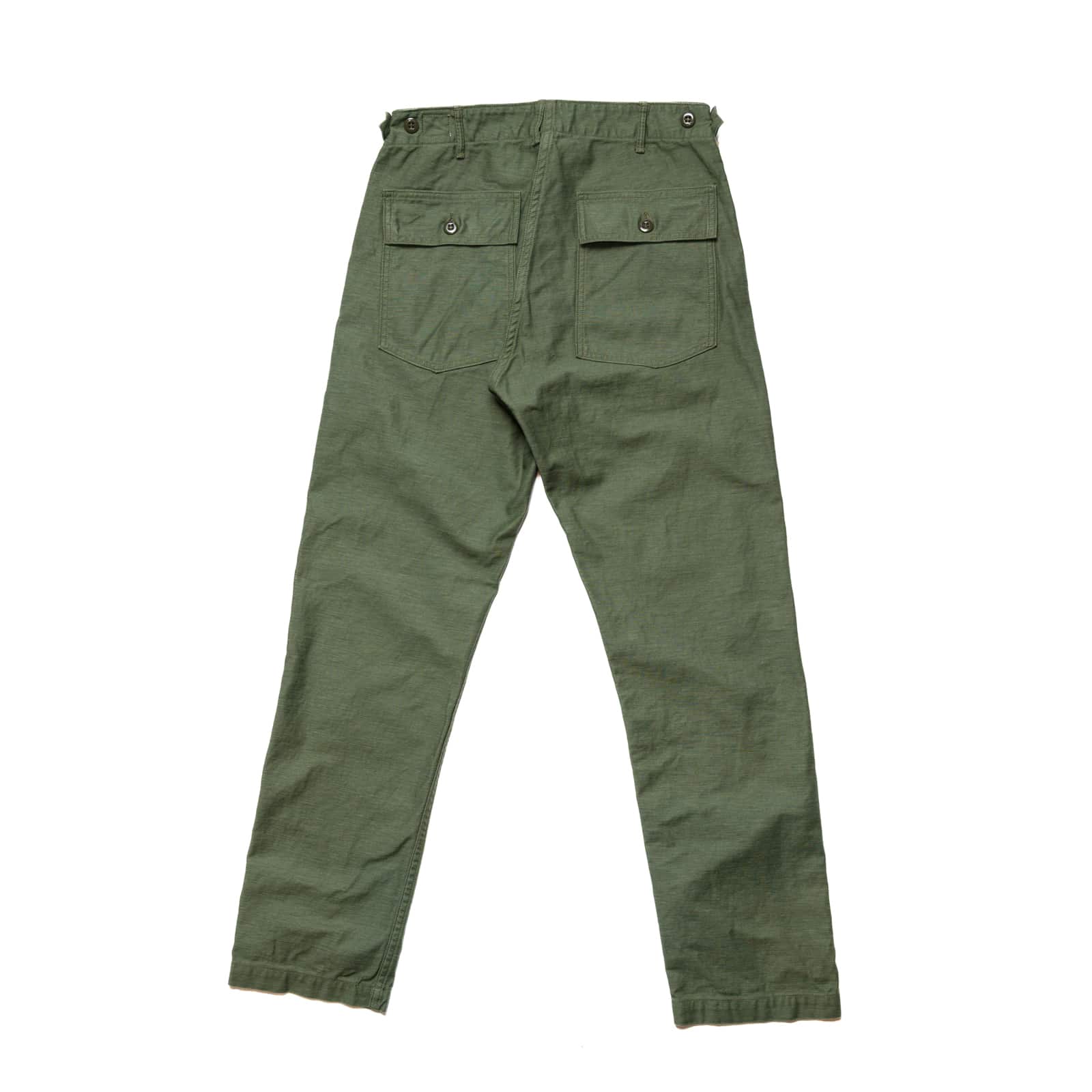 Slim Fit US Army Fatigue Pants - Green - Image 3