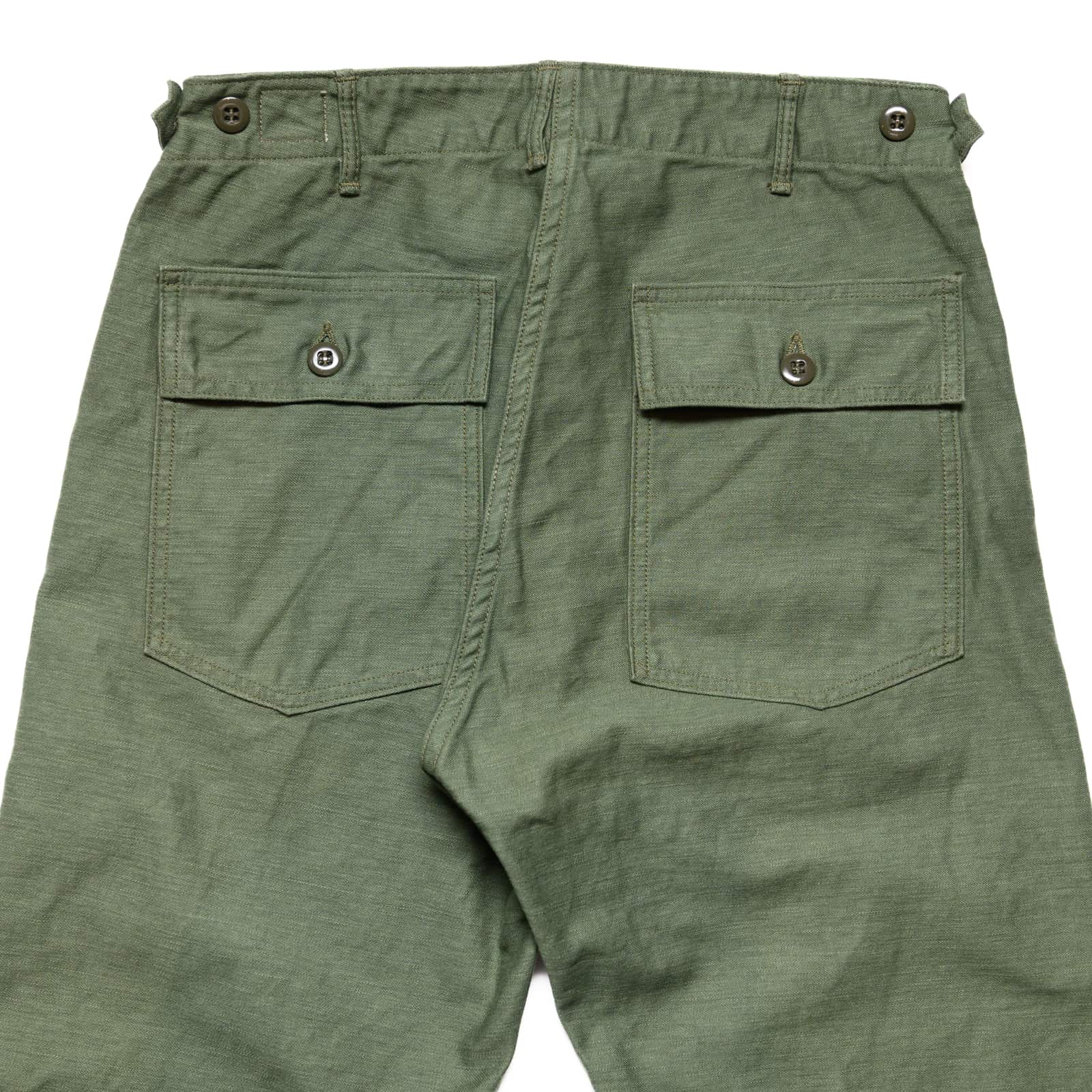 Slim Fit US Army Fatigue Pants - Green - Image 6