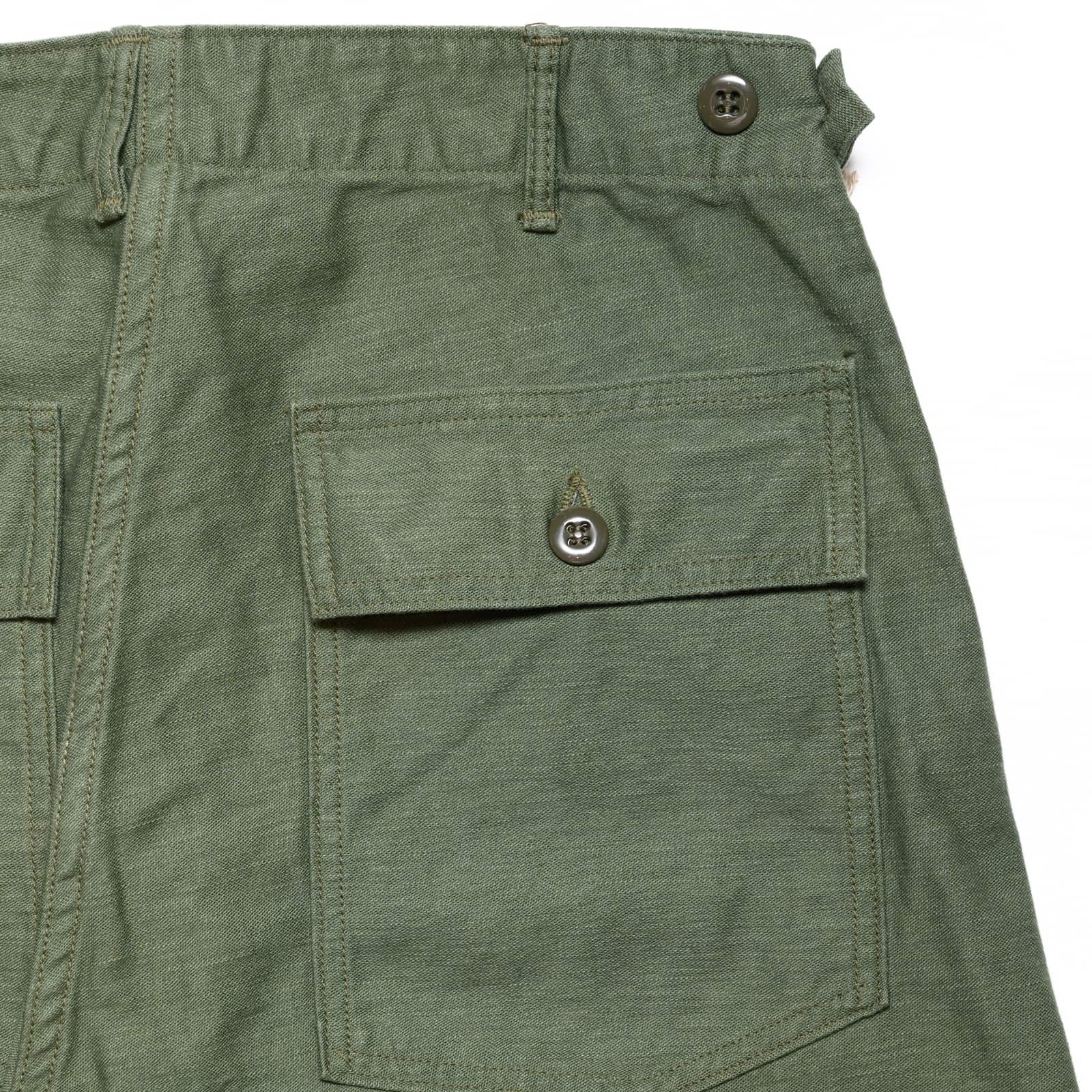 Slim Fit US Army Fatigue Pants - Green - Image 7