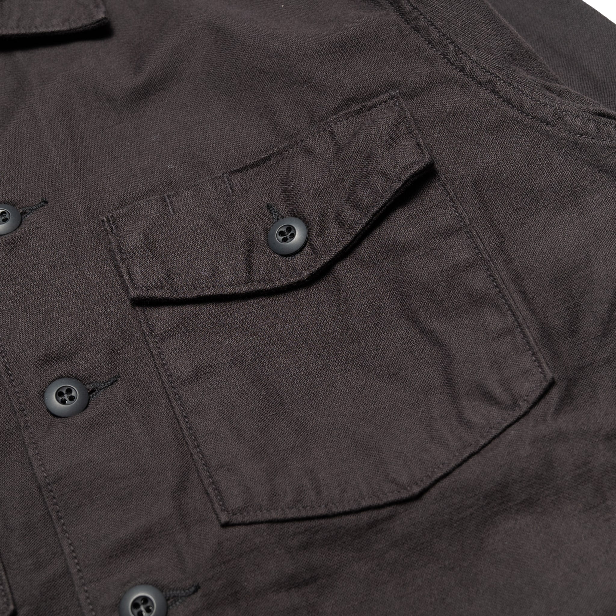 US Army Fatigue Shirt - Black - Image 3