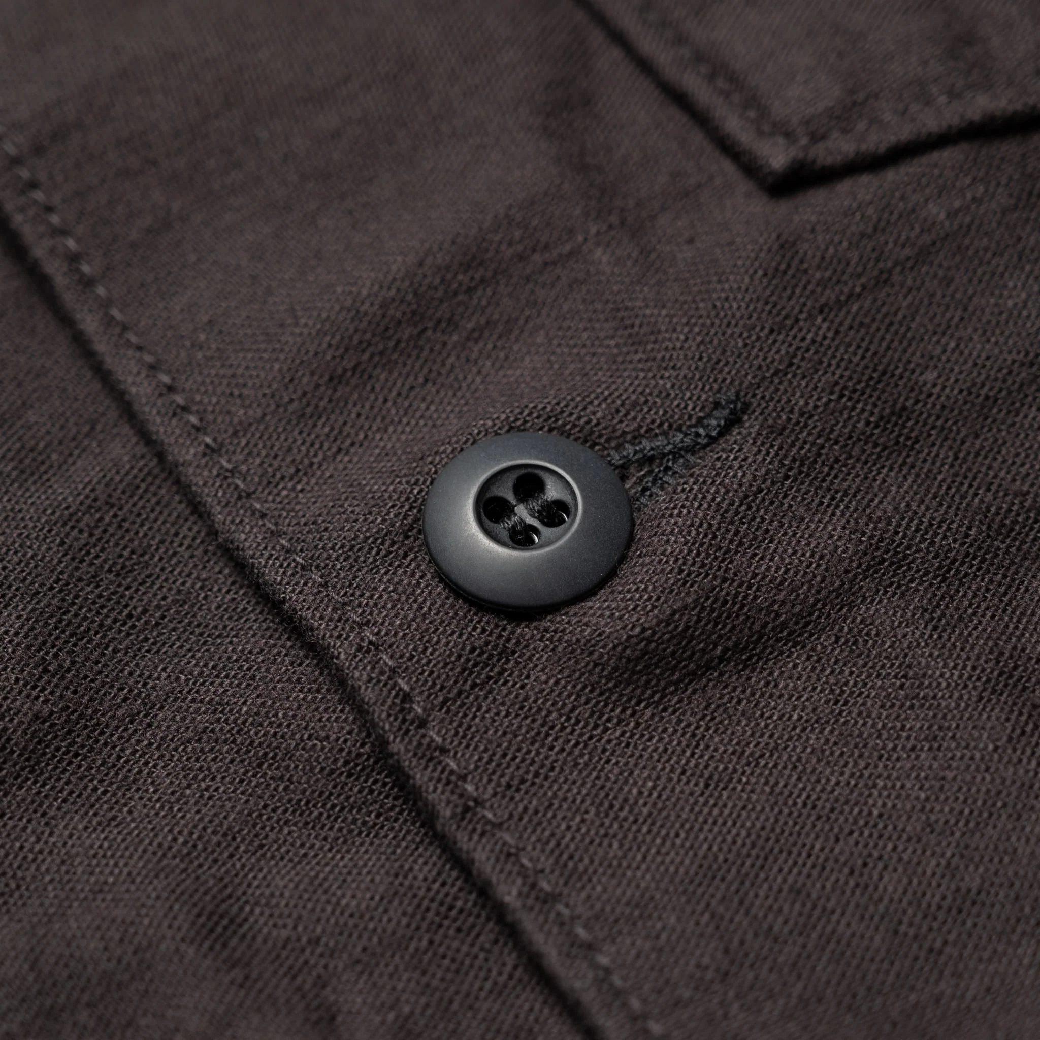 US Army Fatigue Shirt - Black - Image 4
