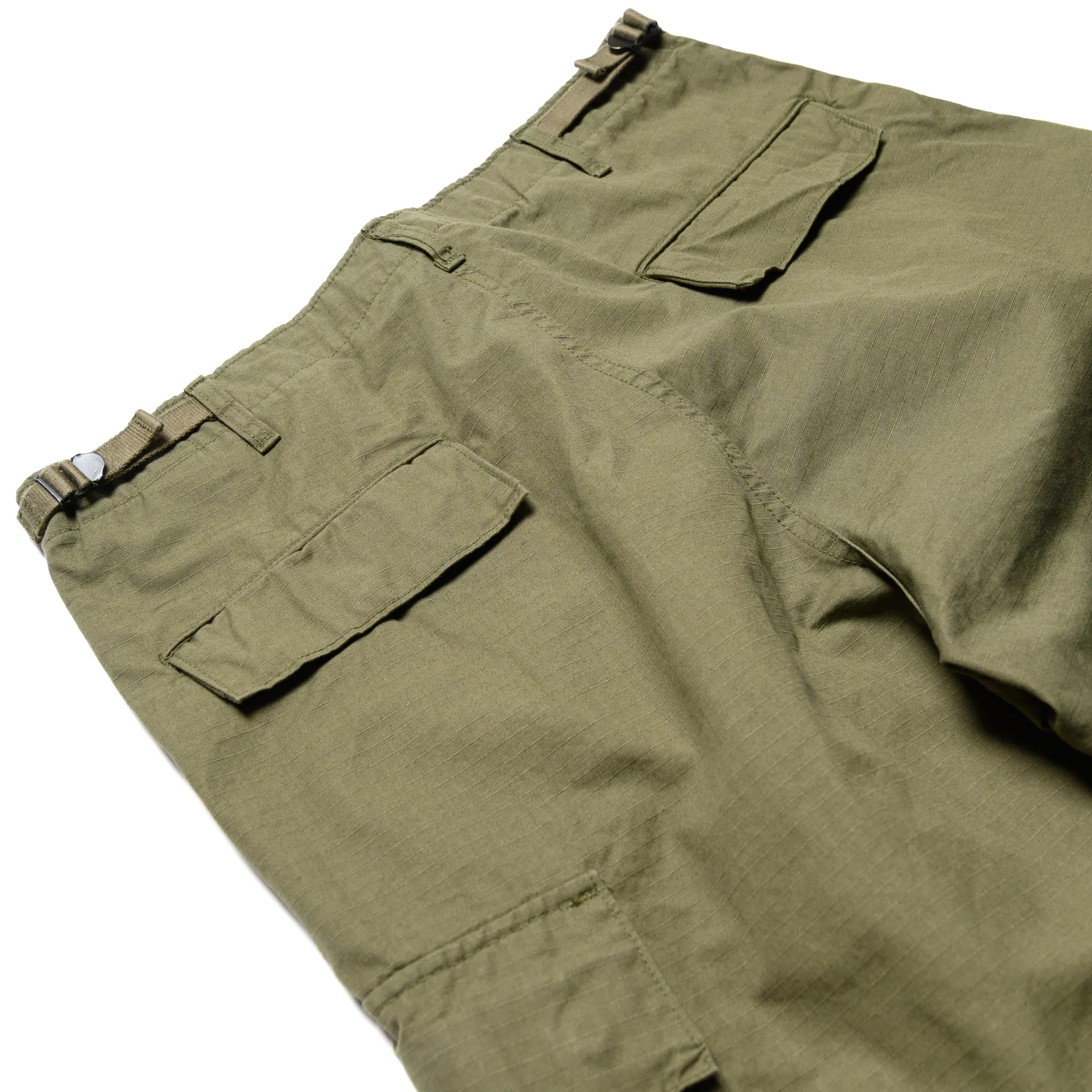 Vintage Fit 6 Pocket Cargo Pants - Army Green - Image 10