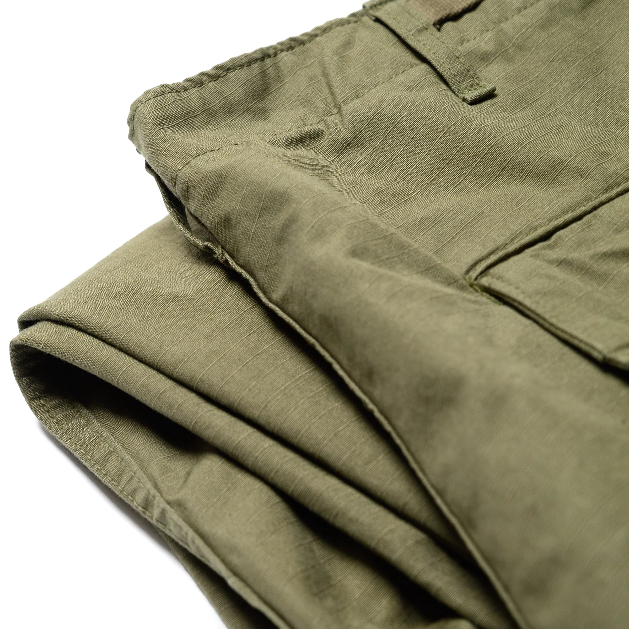 Vintage Fit 6 Pocket Cargo Pants - Army Green - Image 12