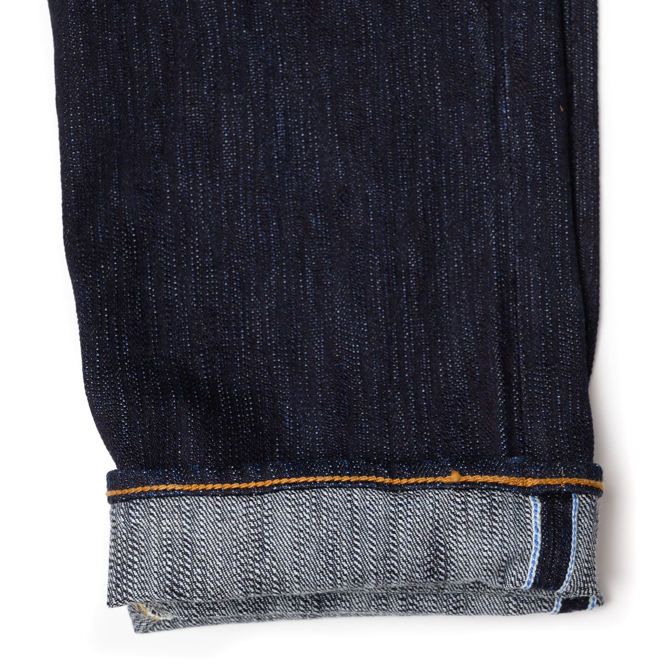 1167 13oz Extra Slub Stretch Selvedge Denim - Relaxed Tapered - Indigo - Image 9