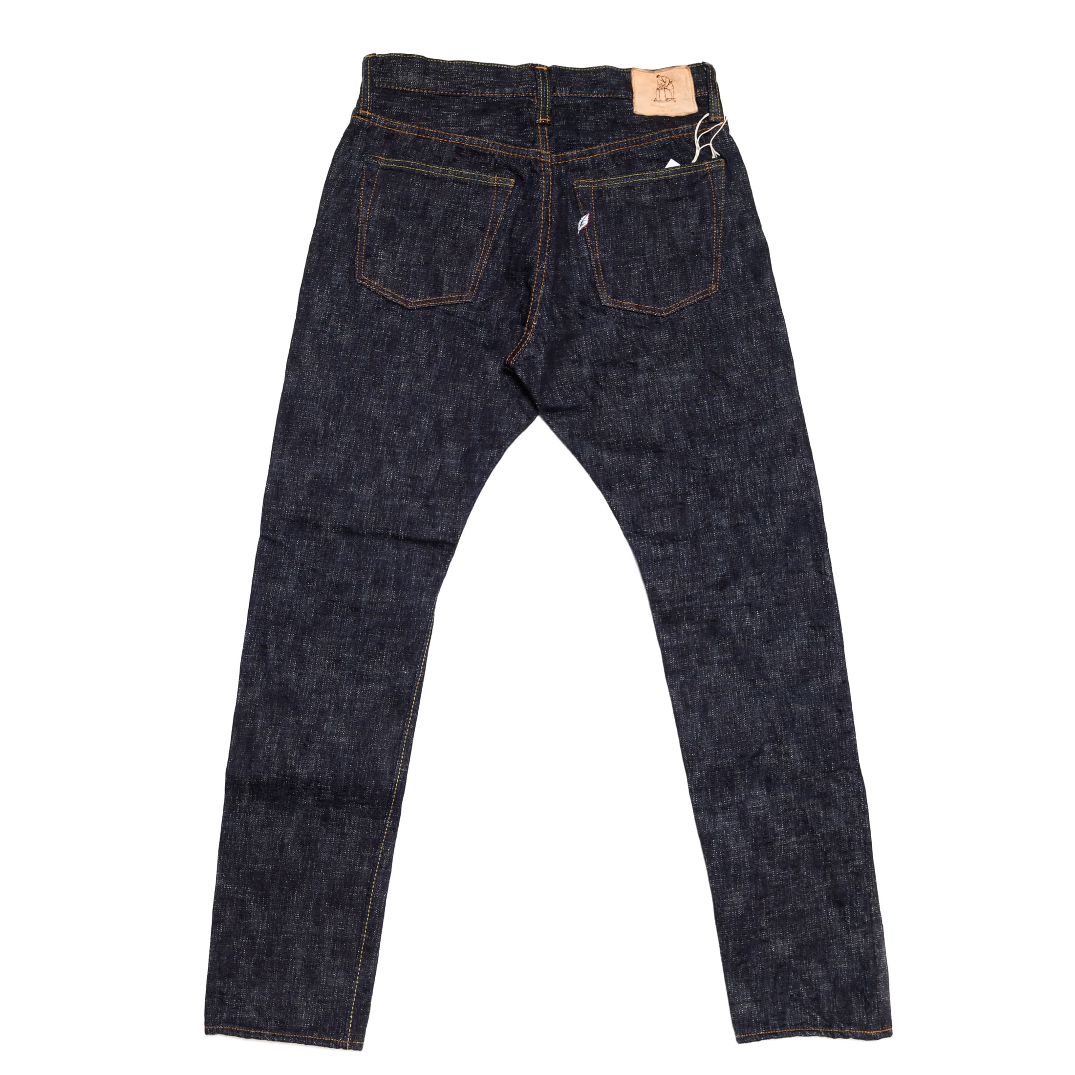 WSB-019 16oz Double Slub Selvedge Denim Relaxed Taper - Indigo - Image 3