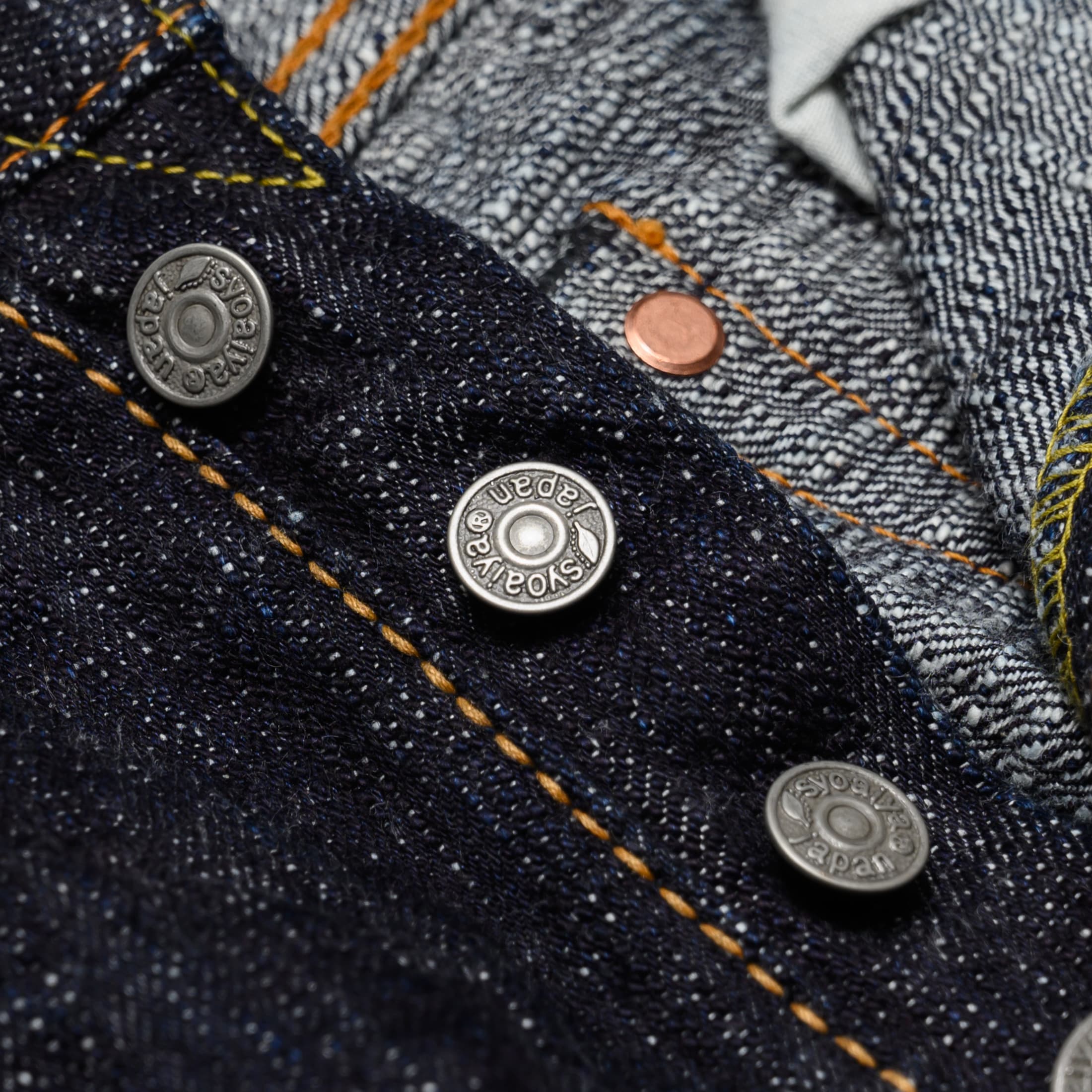 WSB-019 16oz Double Slub Selvedge Denim Relaxed Taper - Indigo - Image 8