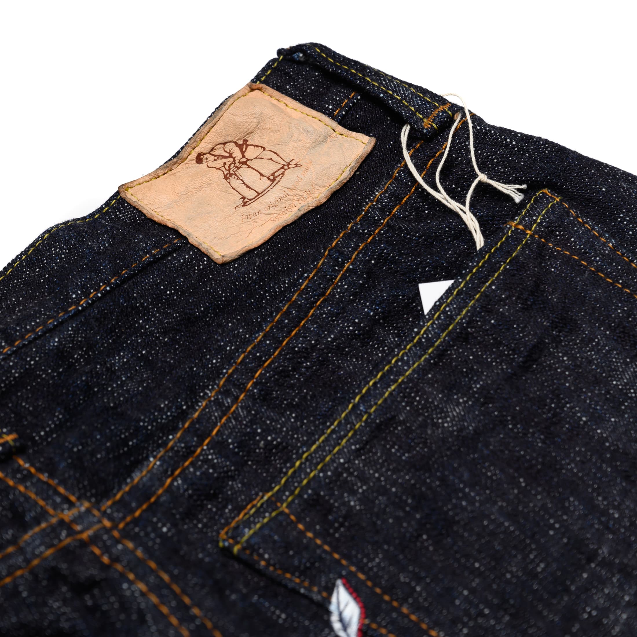 WSB-019 16oz Double Slub Selvedge Denim Relaxed Taper - Indigo - Image 9