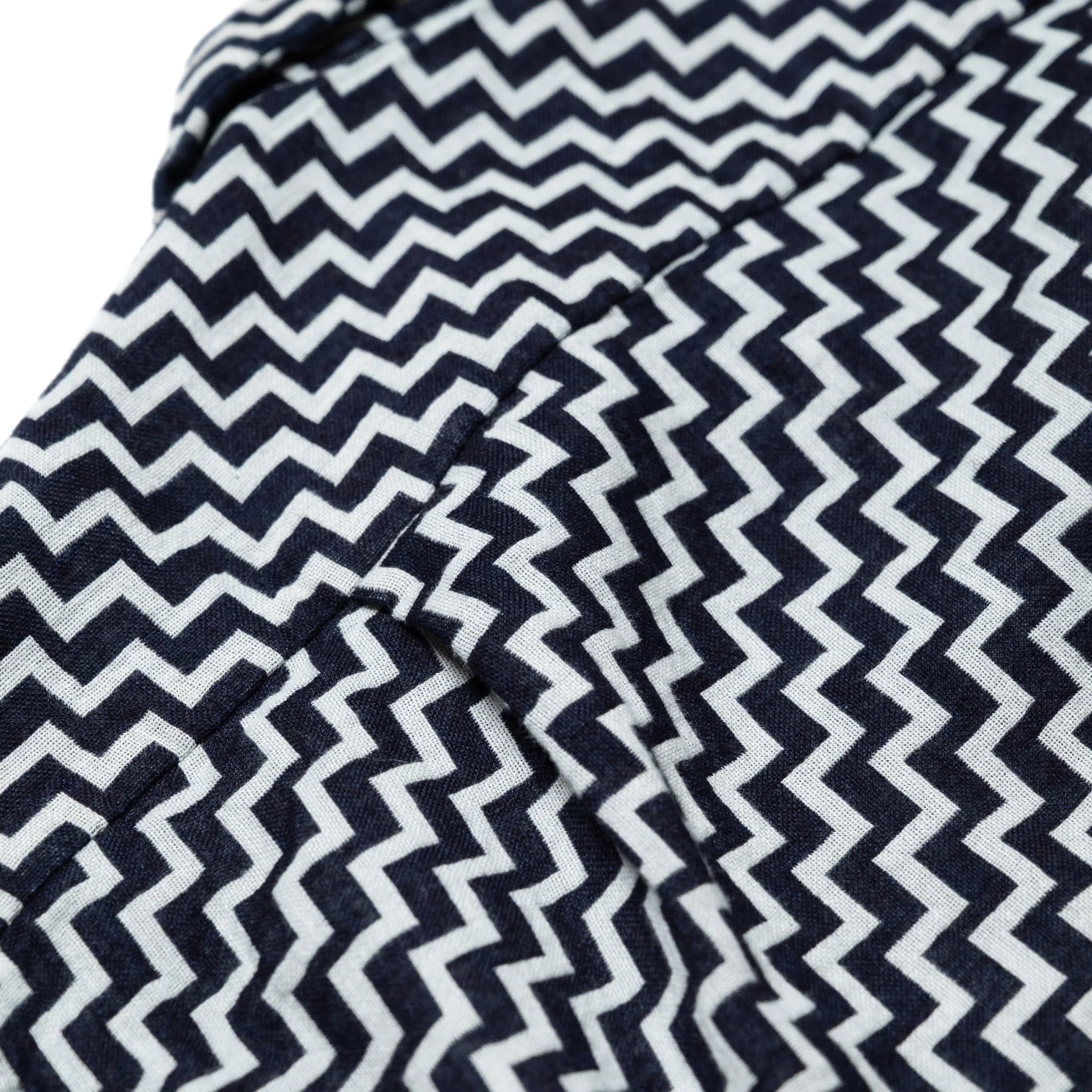 SS-2232-2 Jacquard Open Collar Short Sleeve Shirt - Saw - Image 12
