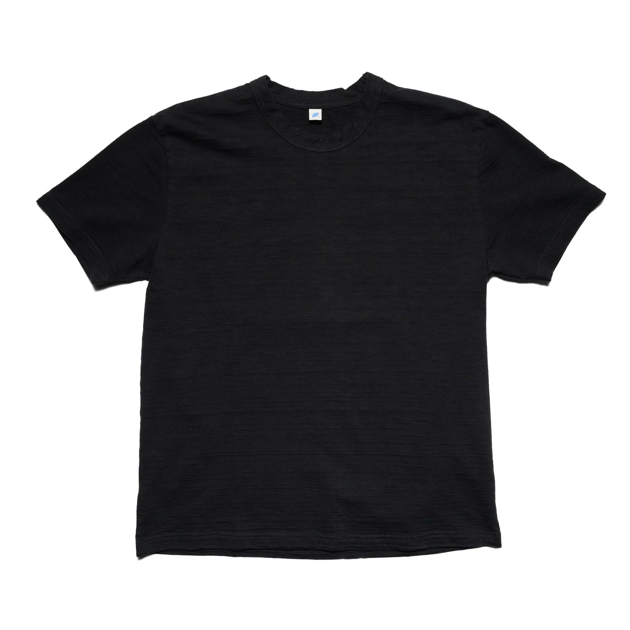 SS-SLB-5011-BK Slub Jersey T-shirt - Black