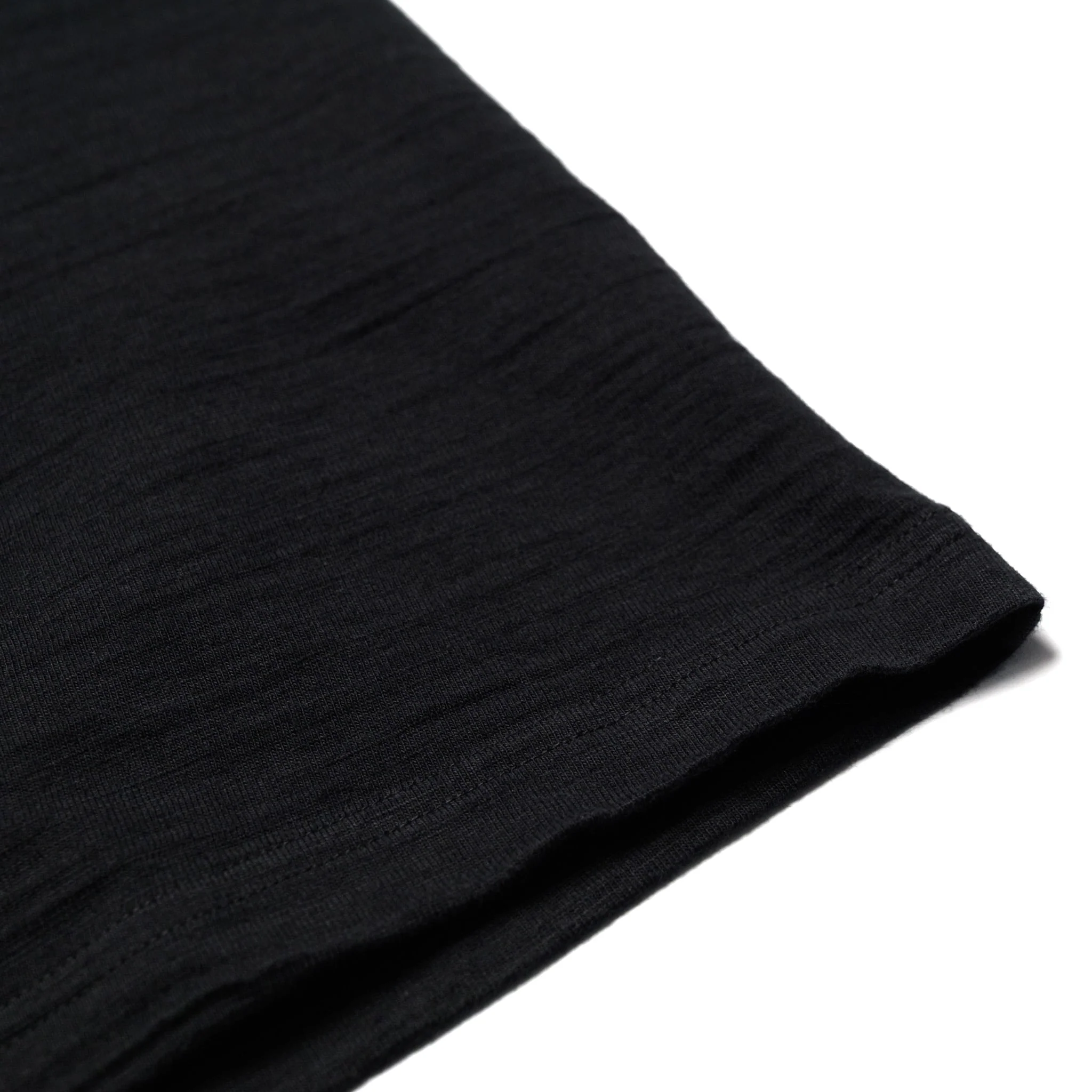 SS-SLB-5011-BK Slub Jersey T-shirt - Black - Image 6