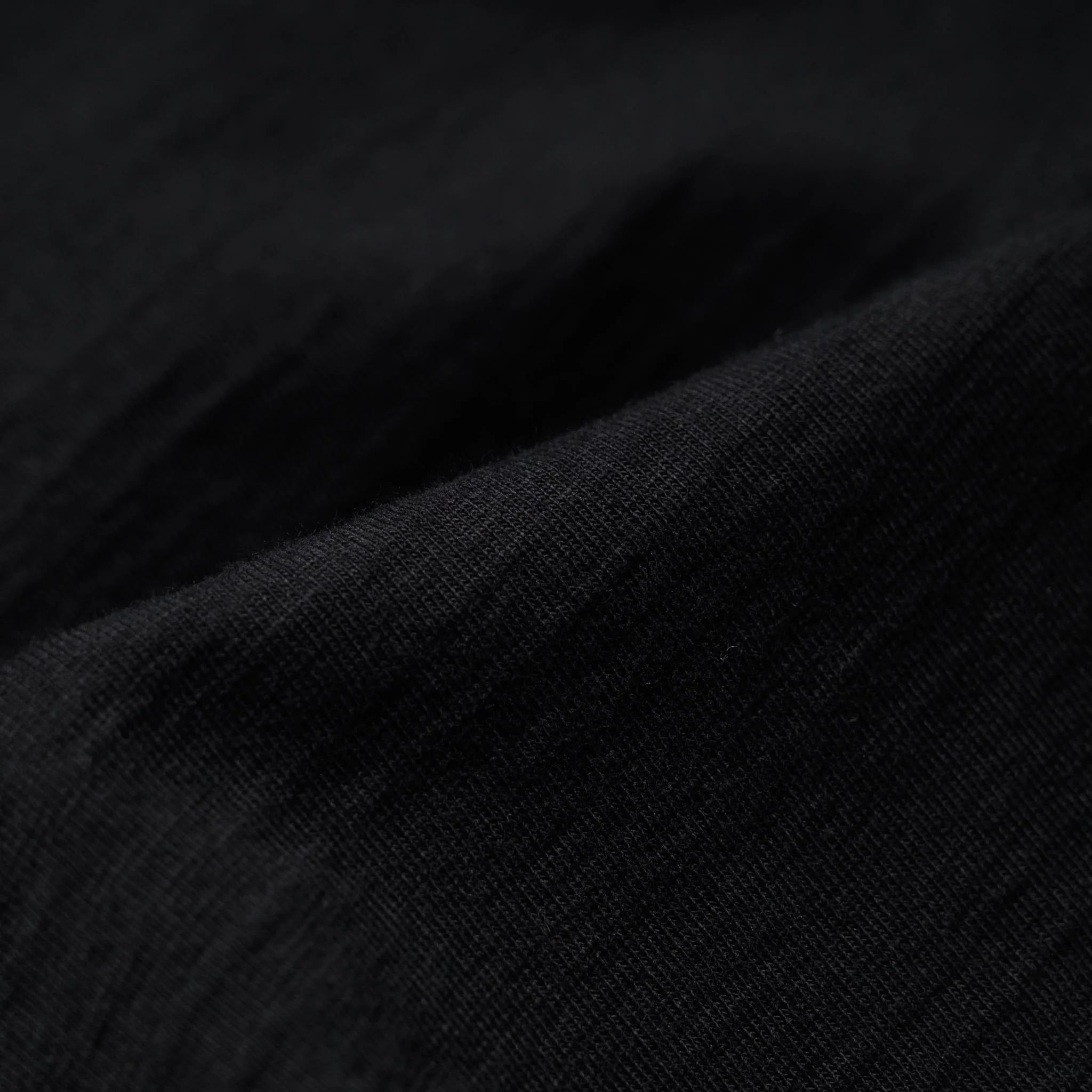 SS-SLB-5011-BK Slub Jersey T-shirt - Black - Image 8