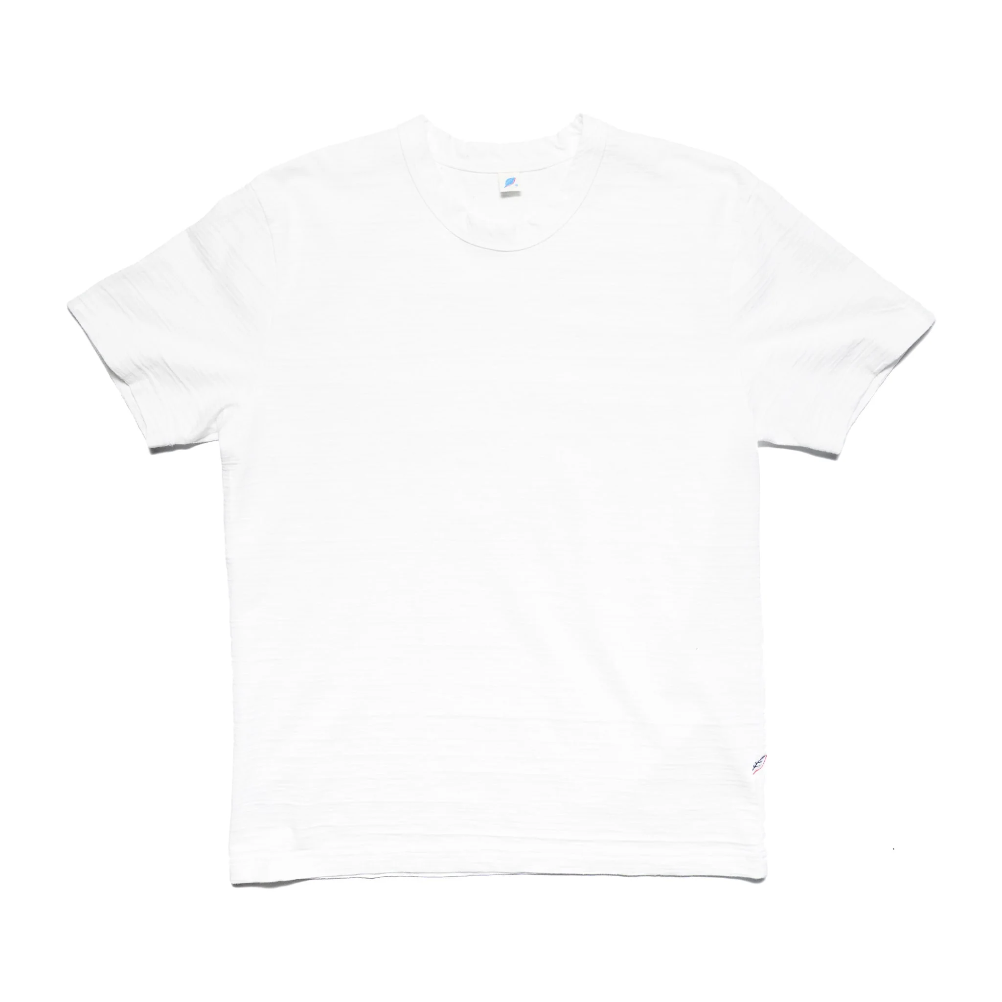 SS-SLB-5011-WH Slub Jersey T-shirt - White