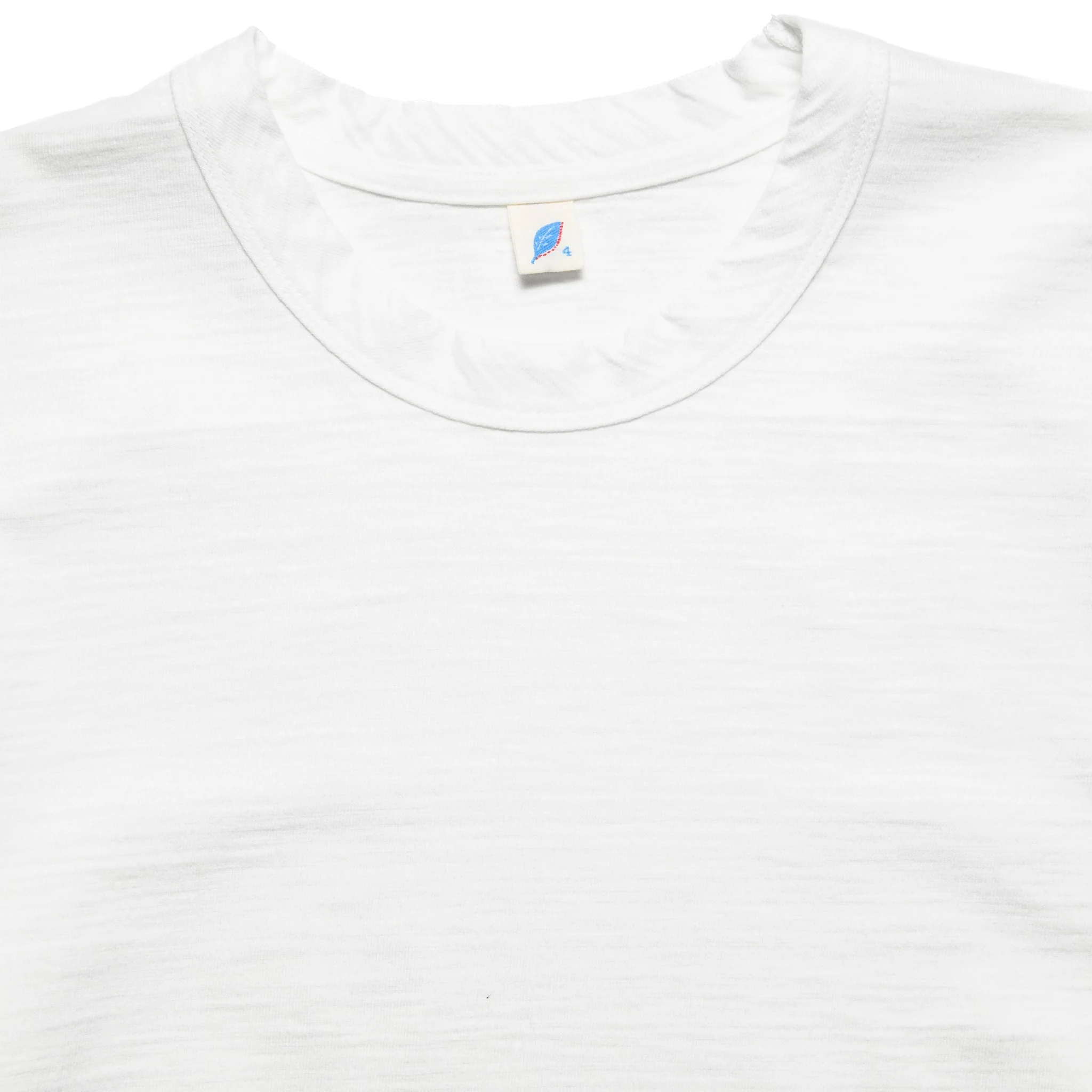 SS-SLB-5011-WH Slub Jersey T-shirt - White - Image 2