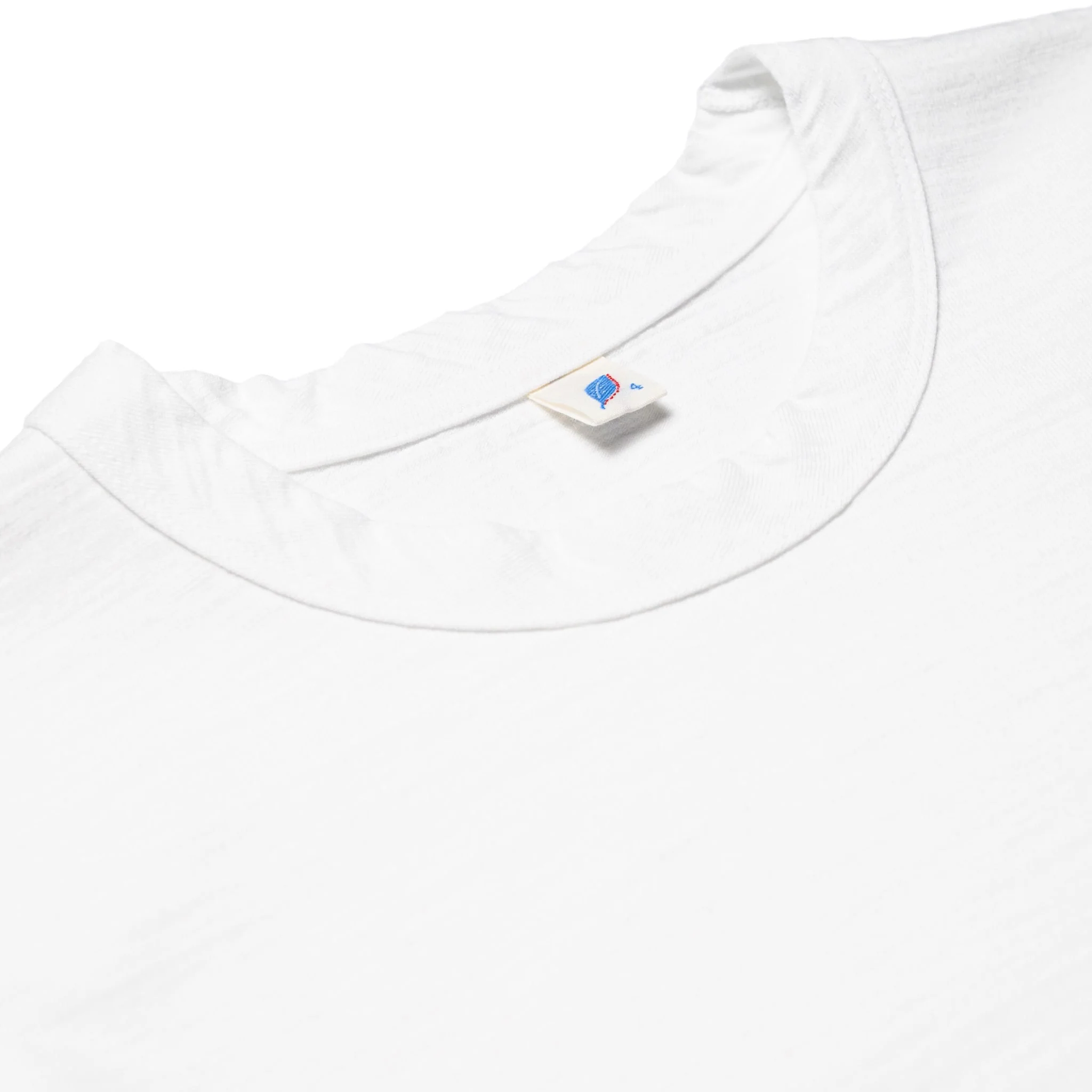 SS-SLB-5011-WH Slub Jersey T-shirt - White - Image 3