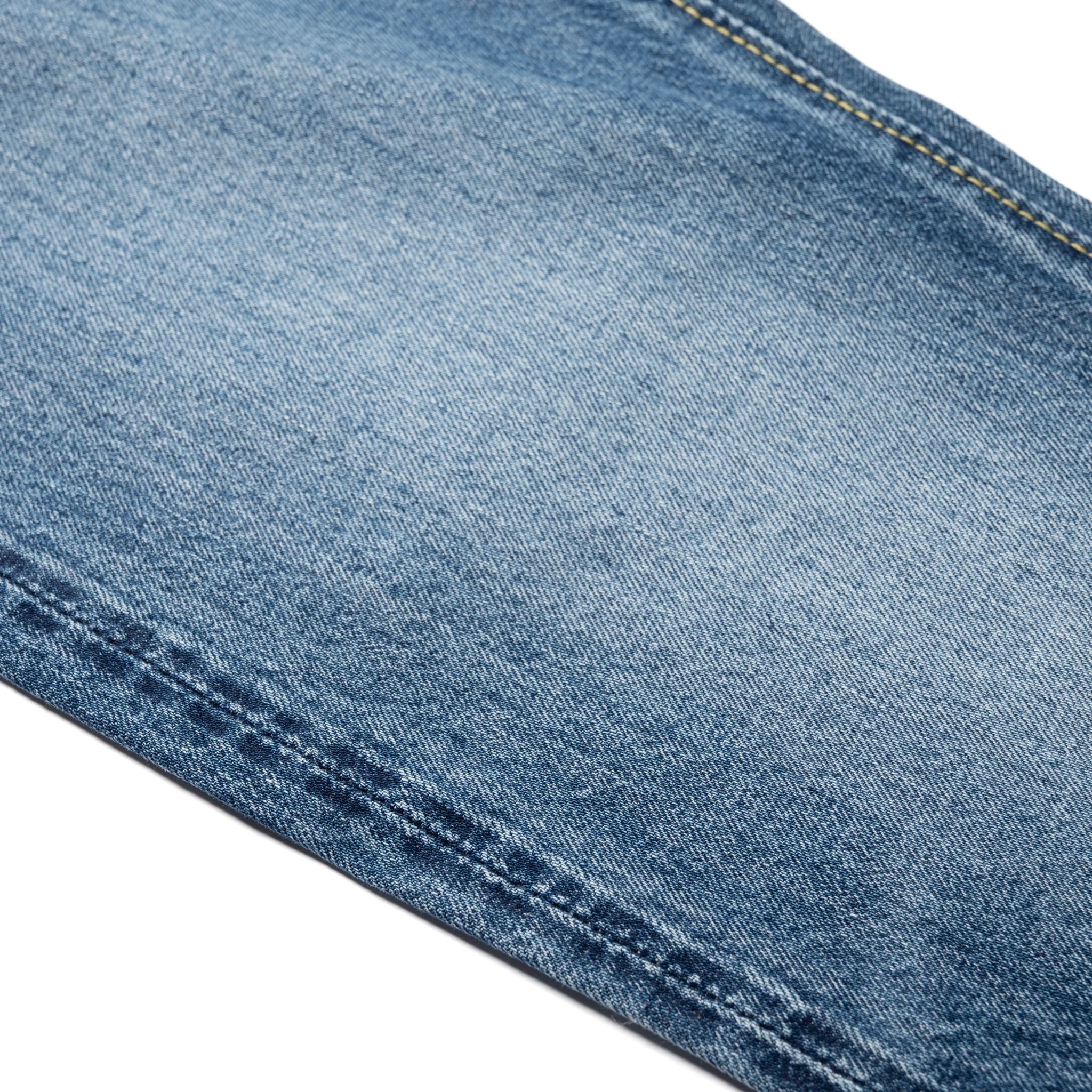 USED-019-ID Relaxed Taper 14oz Selvedge Denim - Used Wash - Image 12