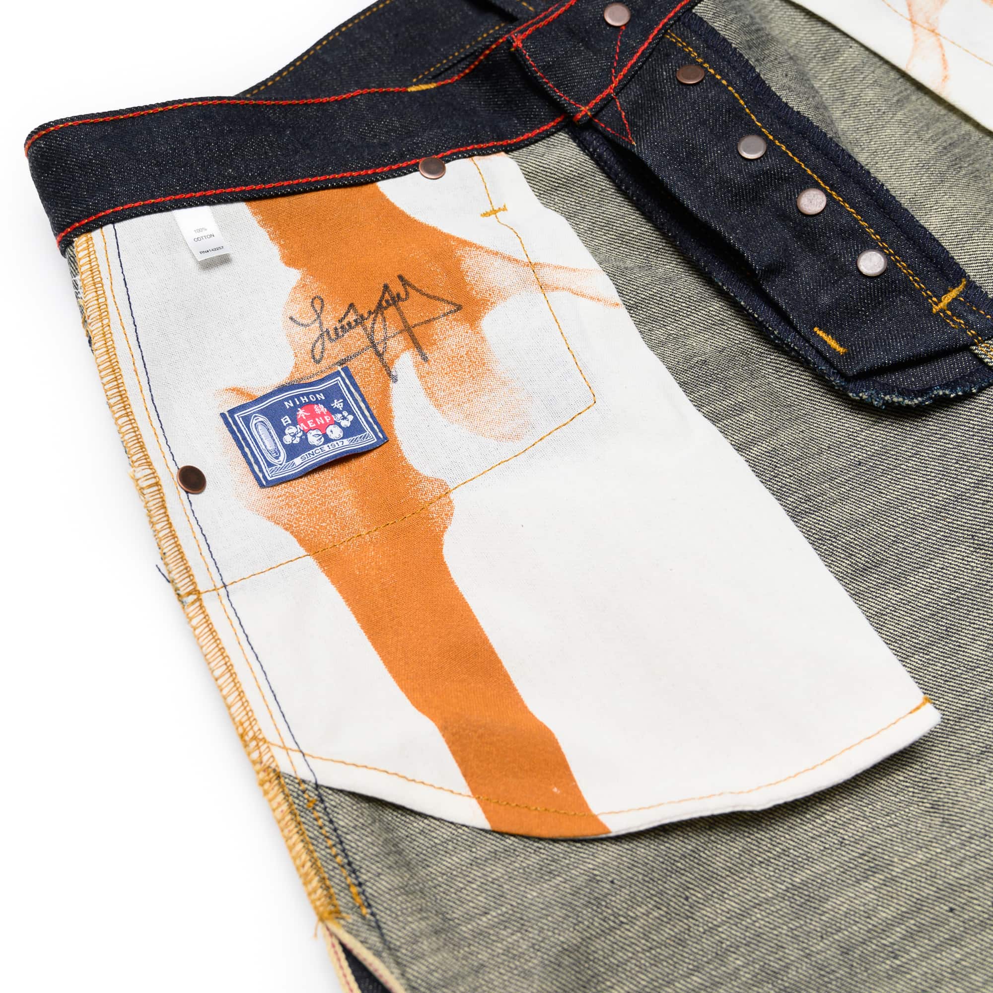 Jones Thin - 13 oz Nihon Menpu Selvedge Denim - Image 14