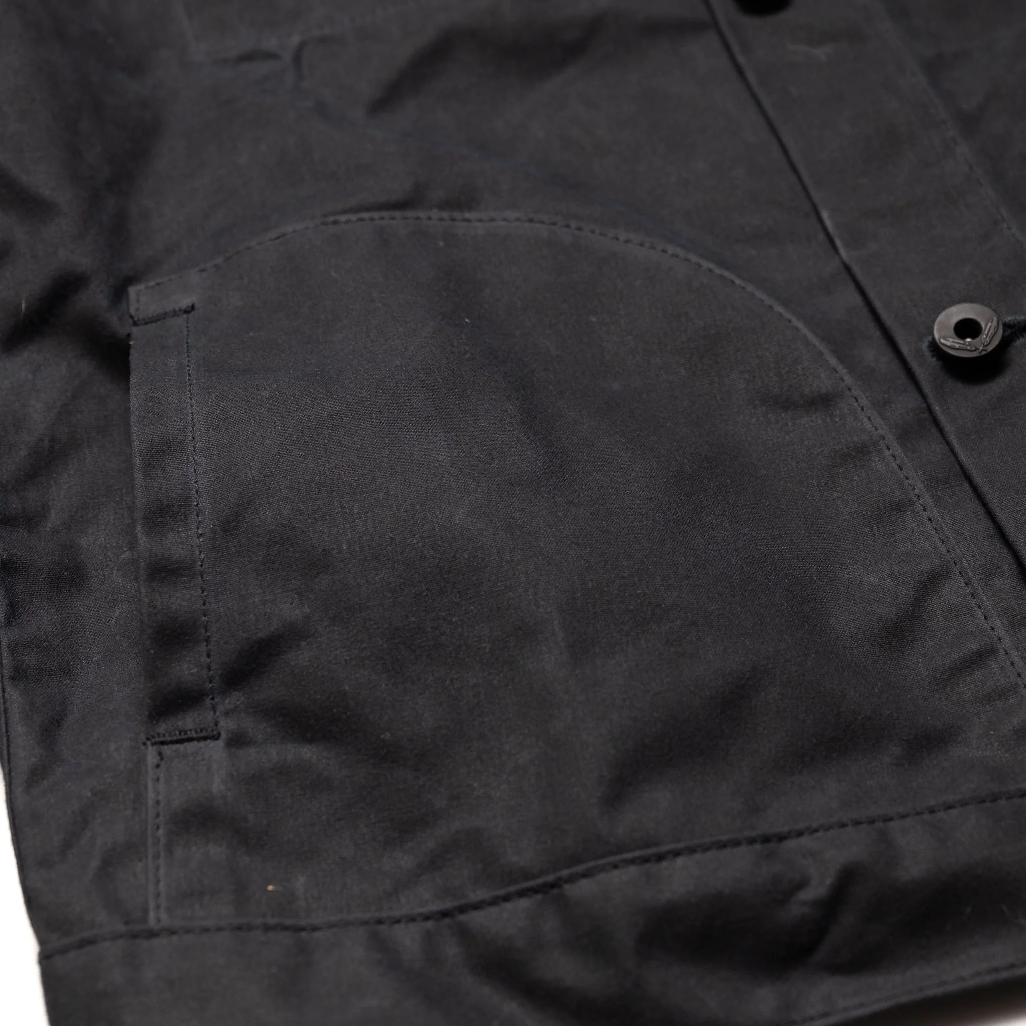 Ridgeline Supply Jacket - Black Waxed - Image 7