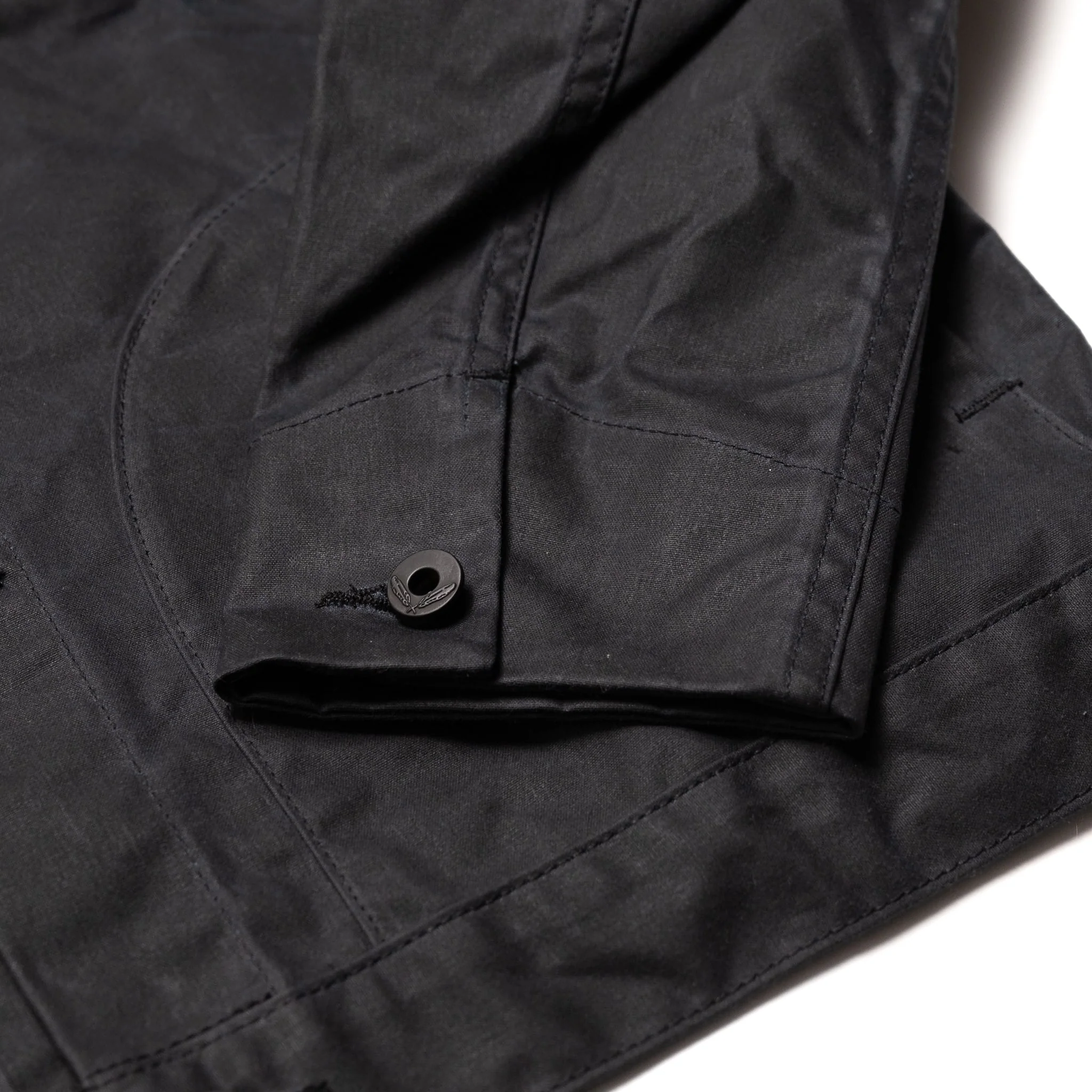 Ridgeline Supply Jacket - Black Waxed - Image 8