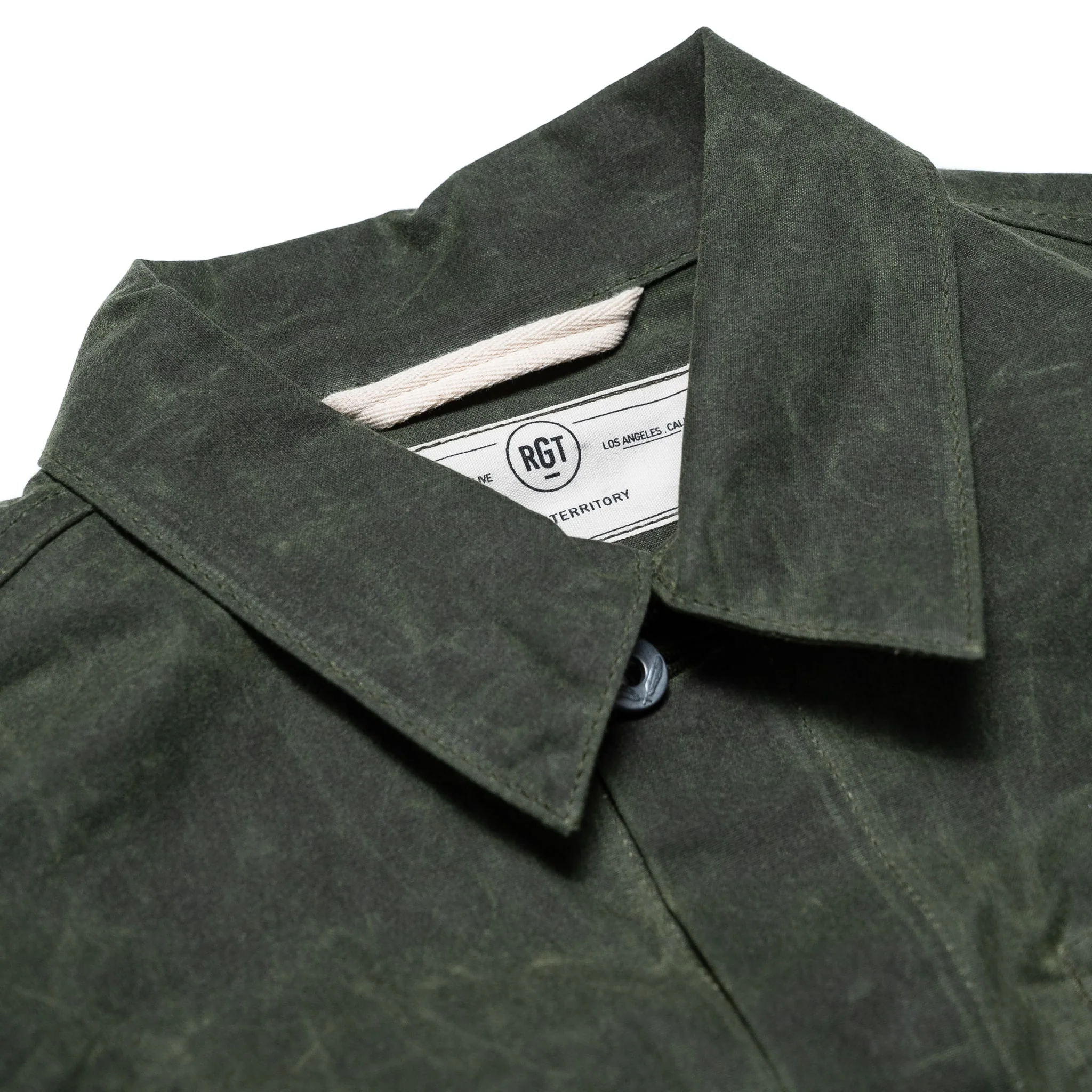 Ridgeline Supply Jacket - Waxed Olive - Image 3
