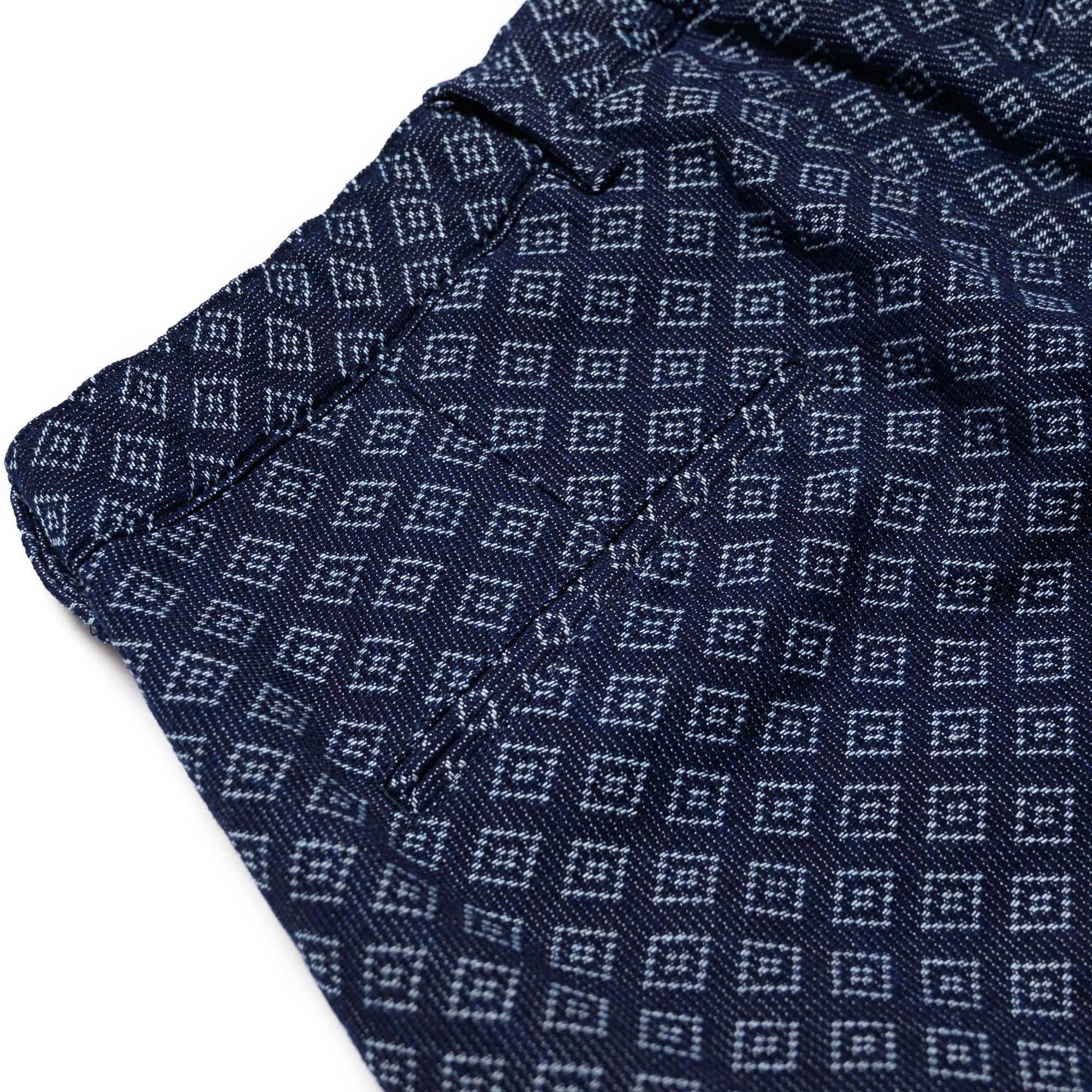 EZ Shorts - Natural Indigo Sashiko - Natural Indigo - Image 5