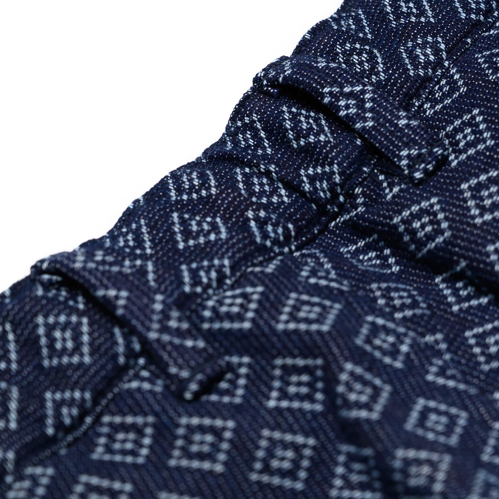EZ Shorts - Natural Indigo Sashiko - Natural Indigo - Image 6
