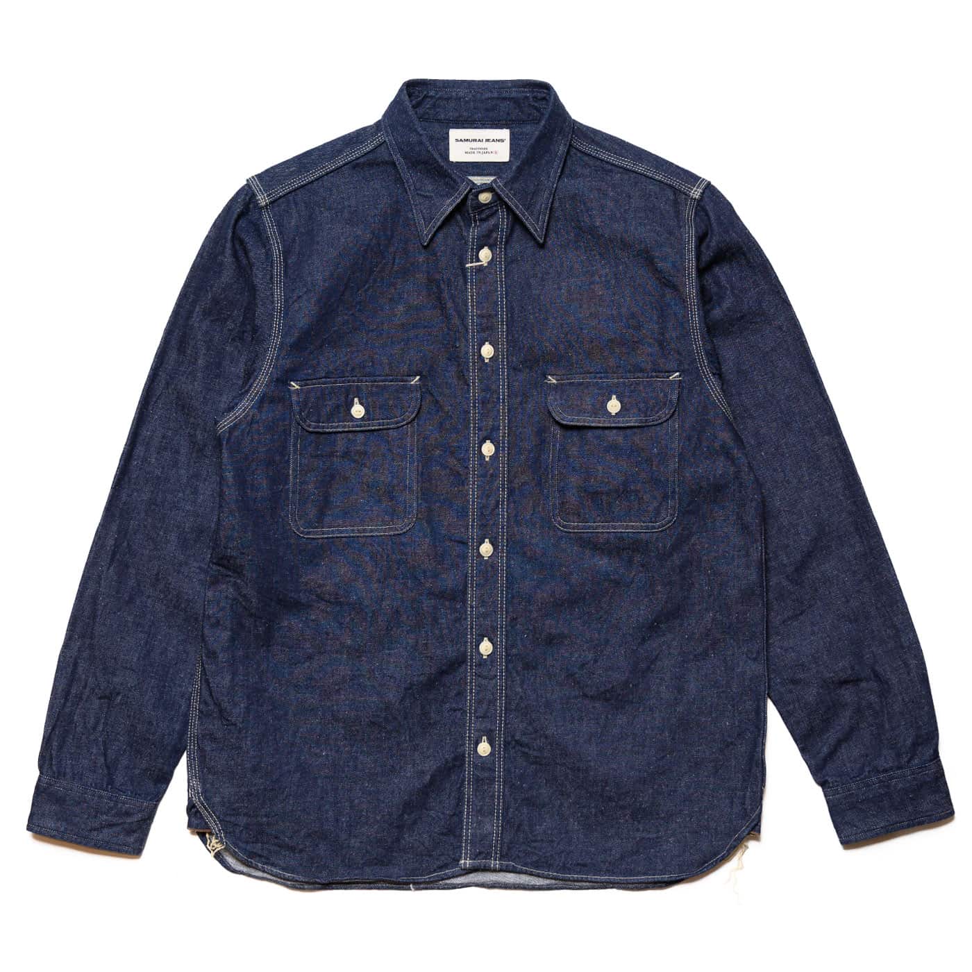 Japanese Cotton 10oz Denim Shirt - Indigo