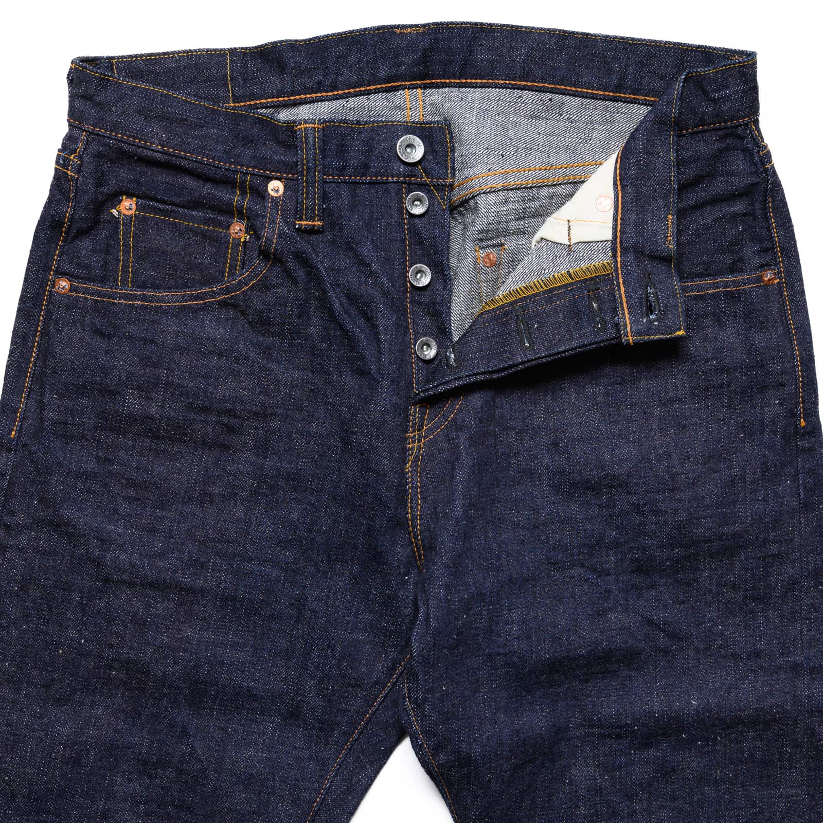 S211VX "Benkei" 17oz Relaxed Tapered Selvedge Denim - Image 5