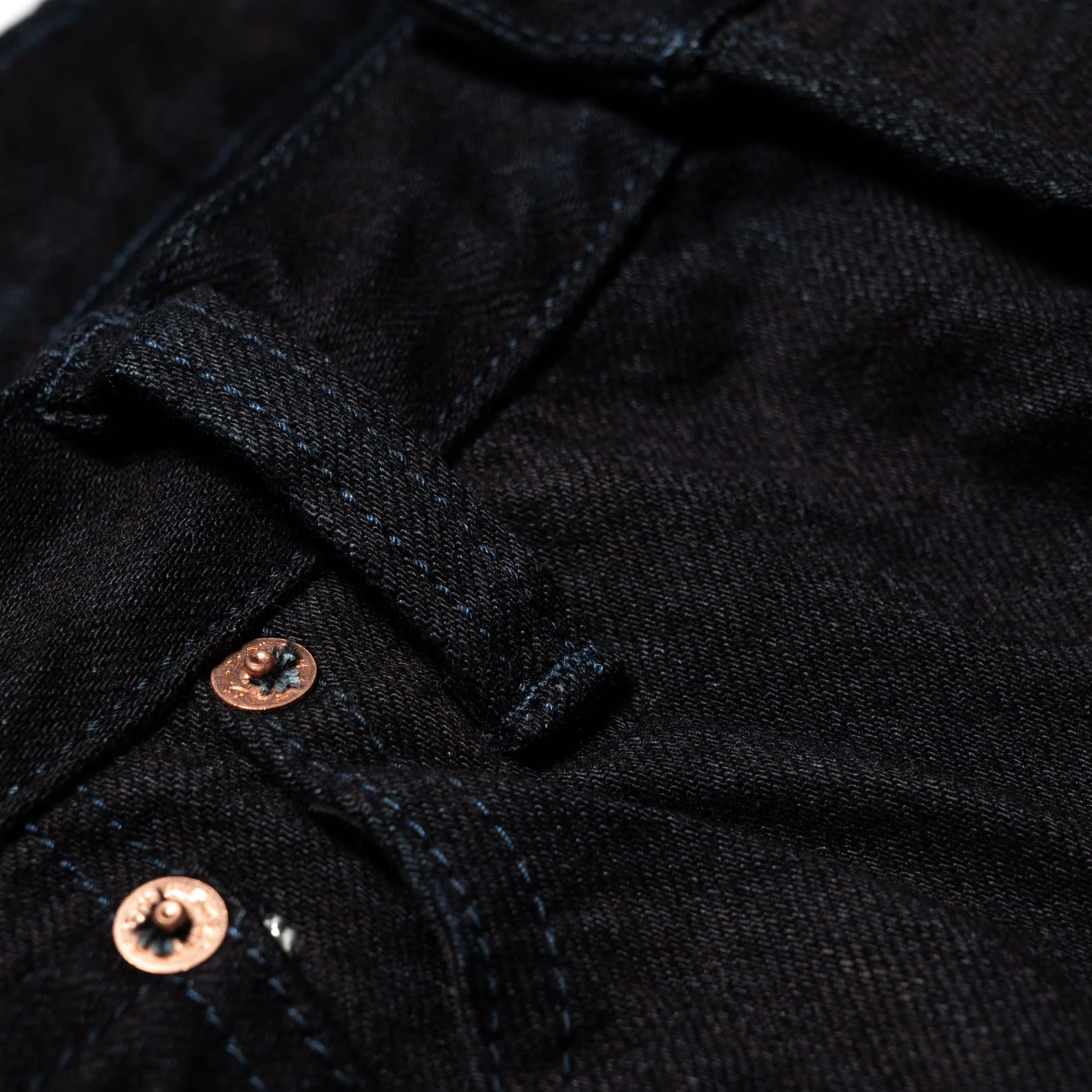 S0510XX-BOB Aoki Tachikage 15oz Selvedge Denim Black On Blue Regular Straight - Image 9
