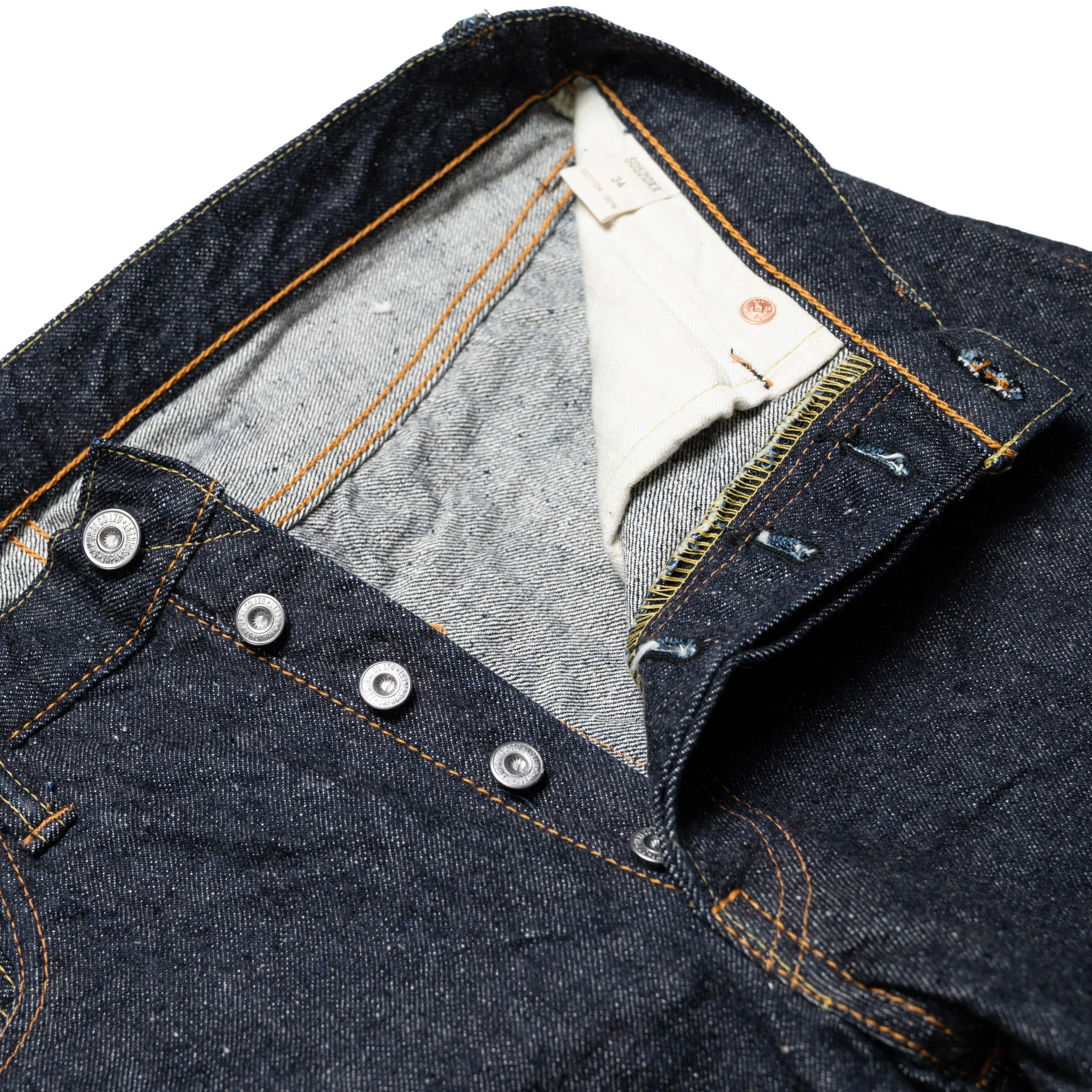 S0520XX 15oz "Otokogi" Selvedge Denim Mid-Rise Relax Tapered - Image 6