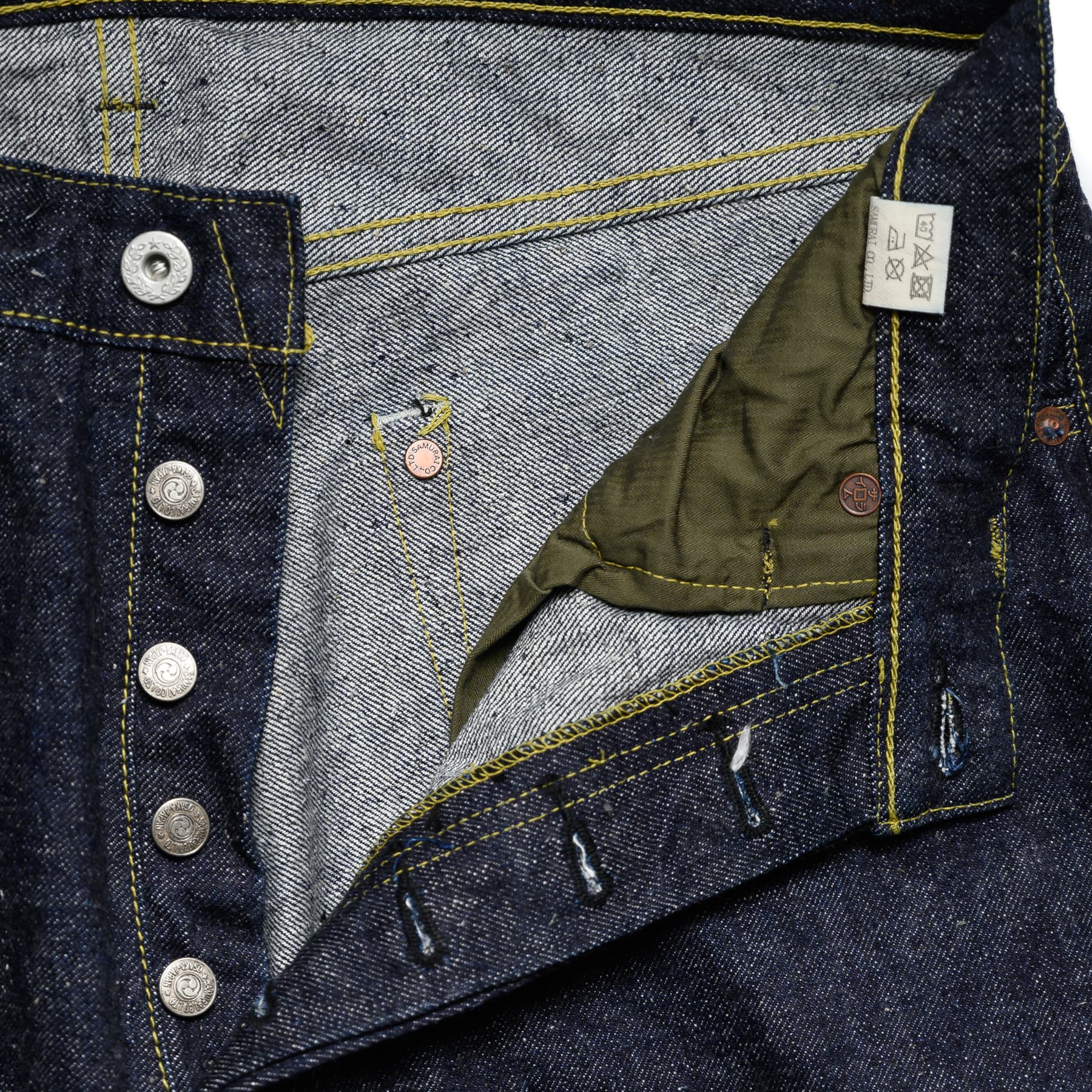 S2000HX 15oz "Otokogi" Wide Straight Selvedge Denim - Image 9