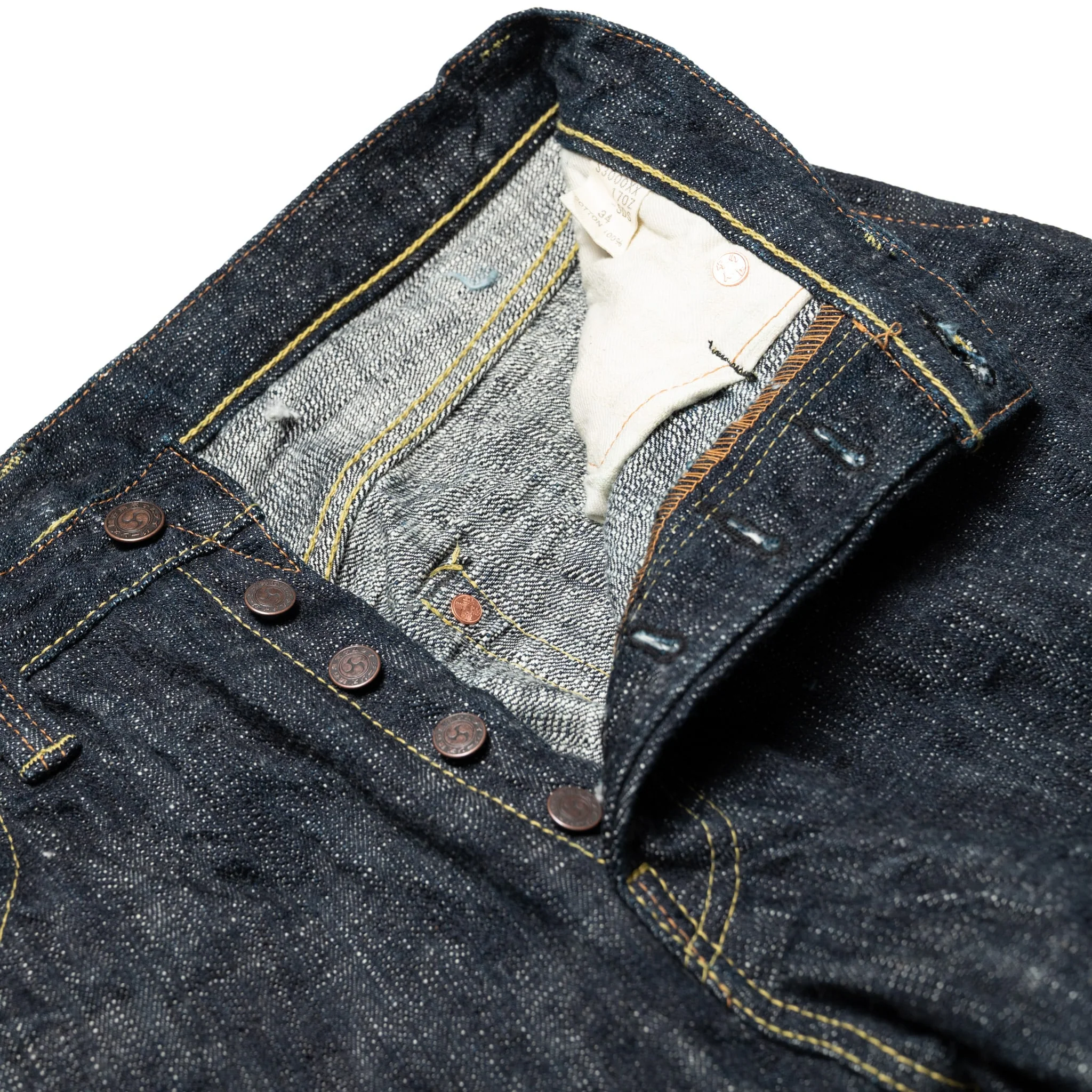 S3000XX17oz-SDS "Murasame" 17oz Slub Selvedge Denim Relaxed Straight Indigo - Image 6