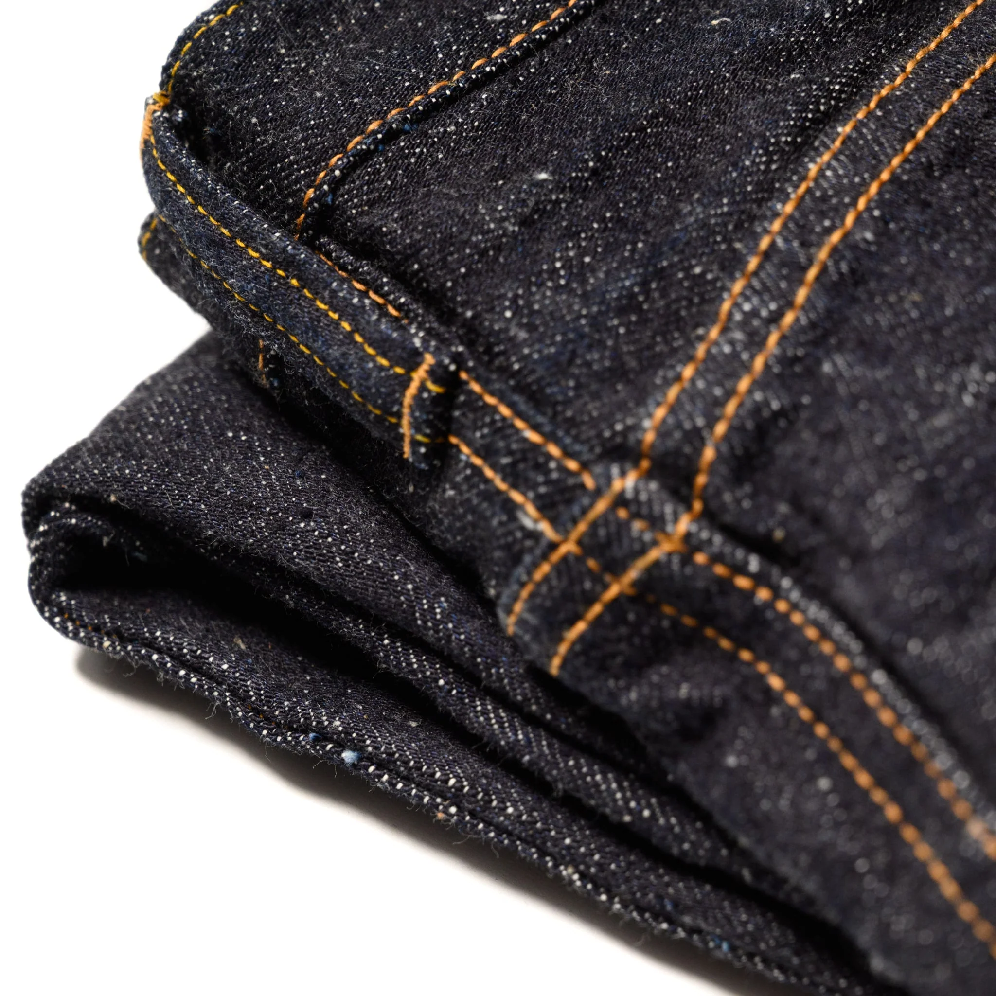 S5100VX Model Zero+ 17oz Selvedge Denim High Rise Straight Fit - Image 17