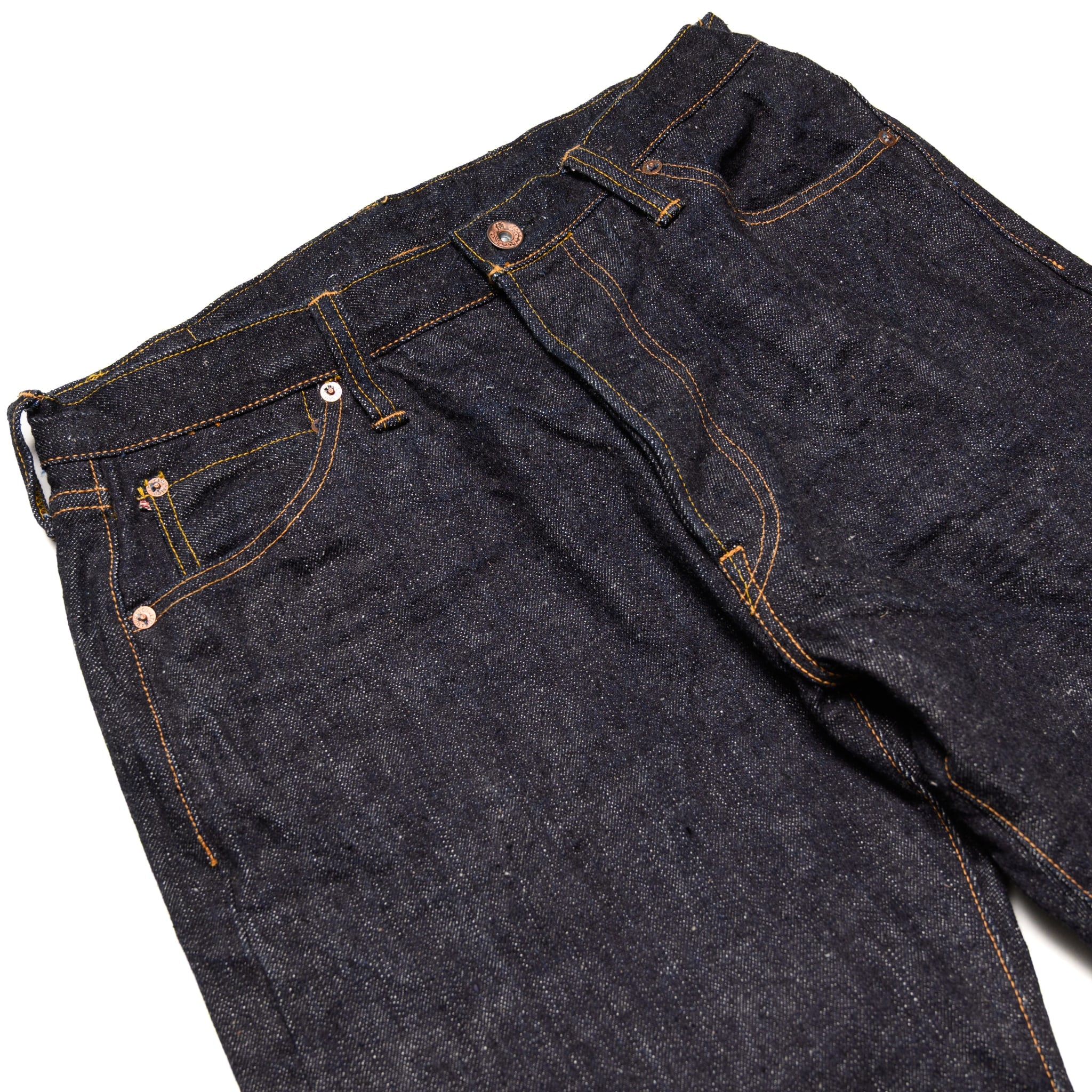 S5100VX Model Zero+ 17oz Selvedge Denim High Rise Straight Fit - Image 4