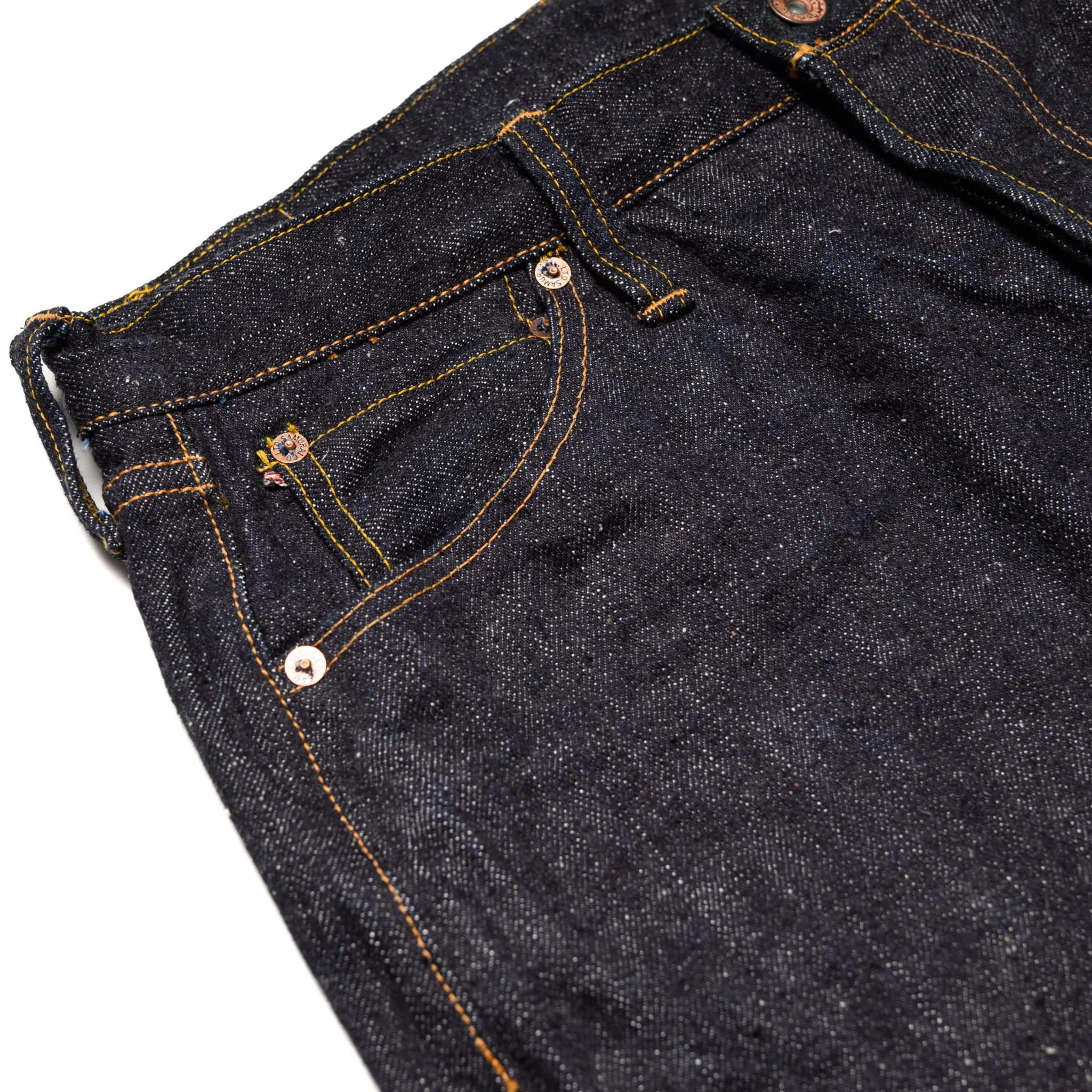 S5100VX Model Zero+ 17oz Selvedge Denim High Rise Straight Fit - Image 5