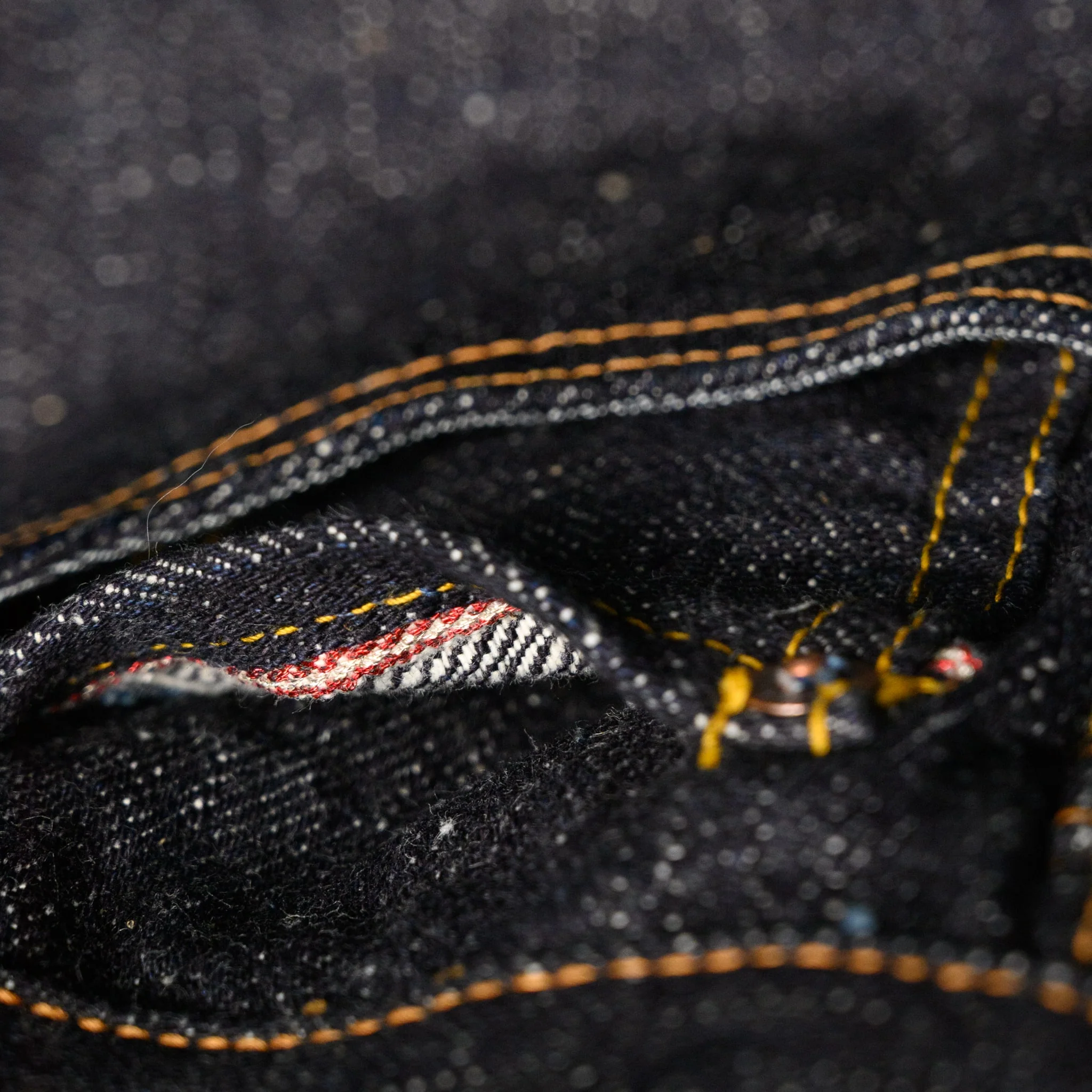 S5100VX Model Zero+ 17oz Selvedge Denim High Rise Straight Fit - Image 6