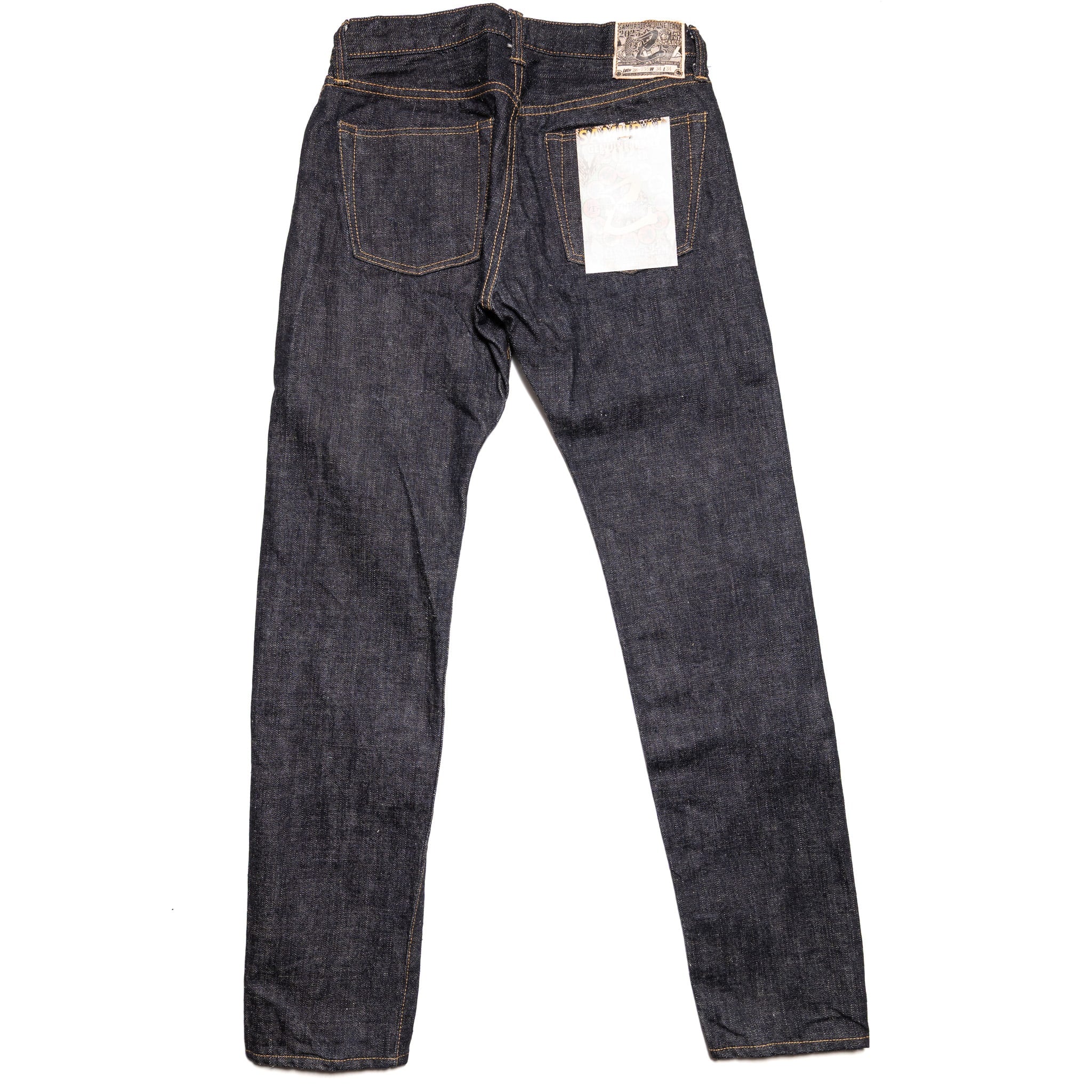 S511VX17oz-25M Year of the Snake 17oz Slim Tapered Selvedge Denim - Image 3