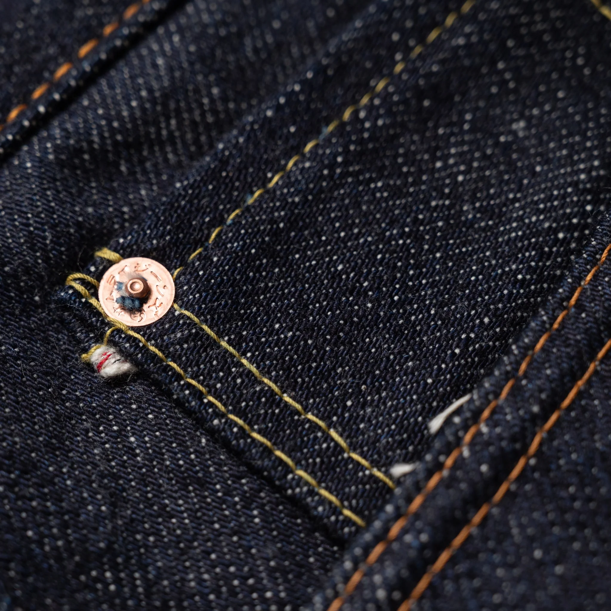 S520XX21oz "Cho-Kiwami" 21oz Selvedge Denim Mid-Rise Relax Tapered Indigo - Image 13