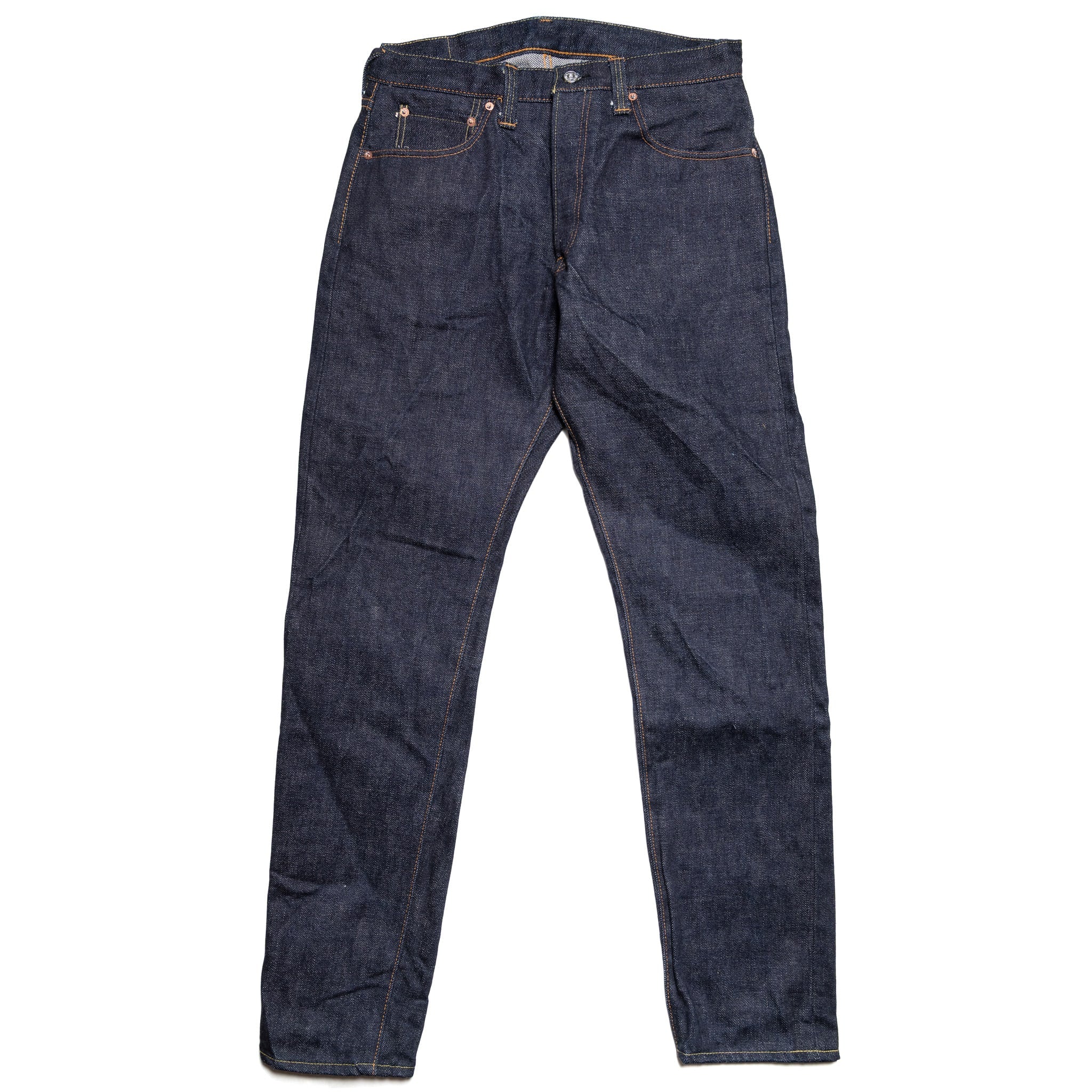S520XX21oz "Cho-Kiwami" 21oz Selvedge Denim Mid-Rise Relax Tapered Indigo - Image 2