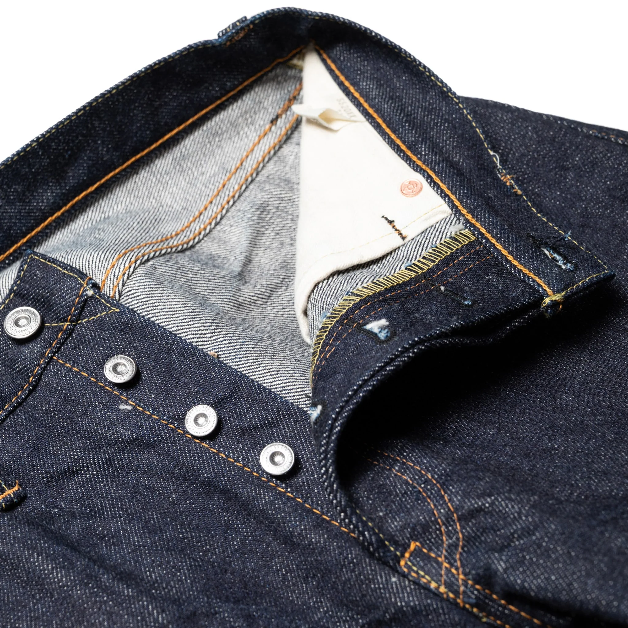 S520XX21oz "Cho-Kiwami" 21oz Selvedge Denim Mid-Rise Relax Tapered Indigo - Image 7