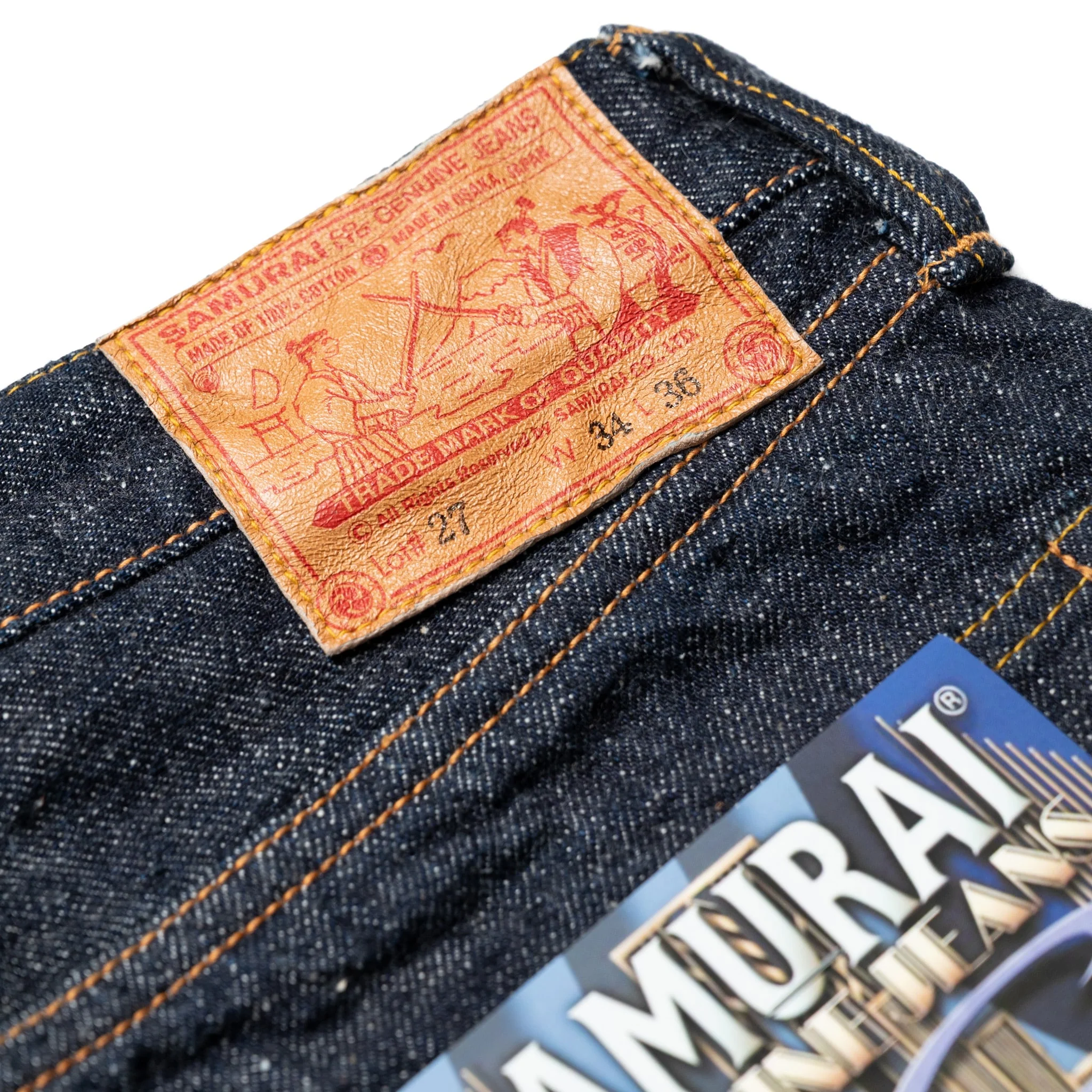 S710XX 15oz "Otokogi" Selvedge Denim Slim Straight - Image 11