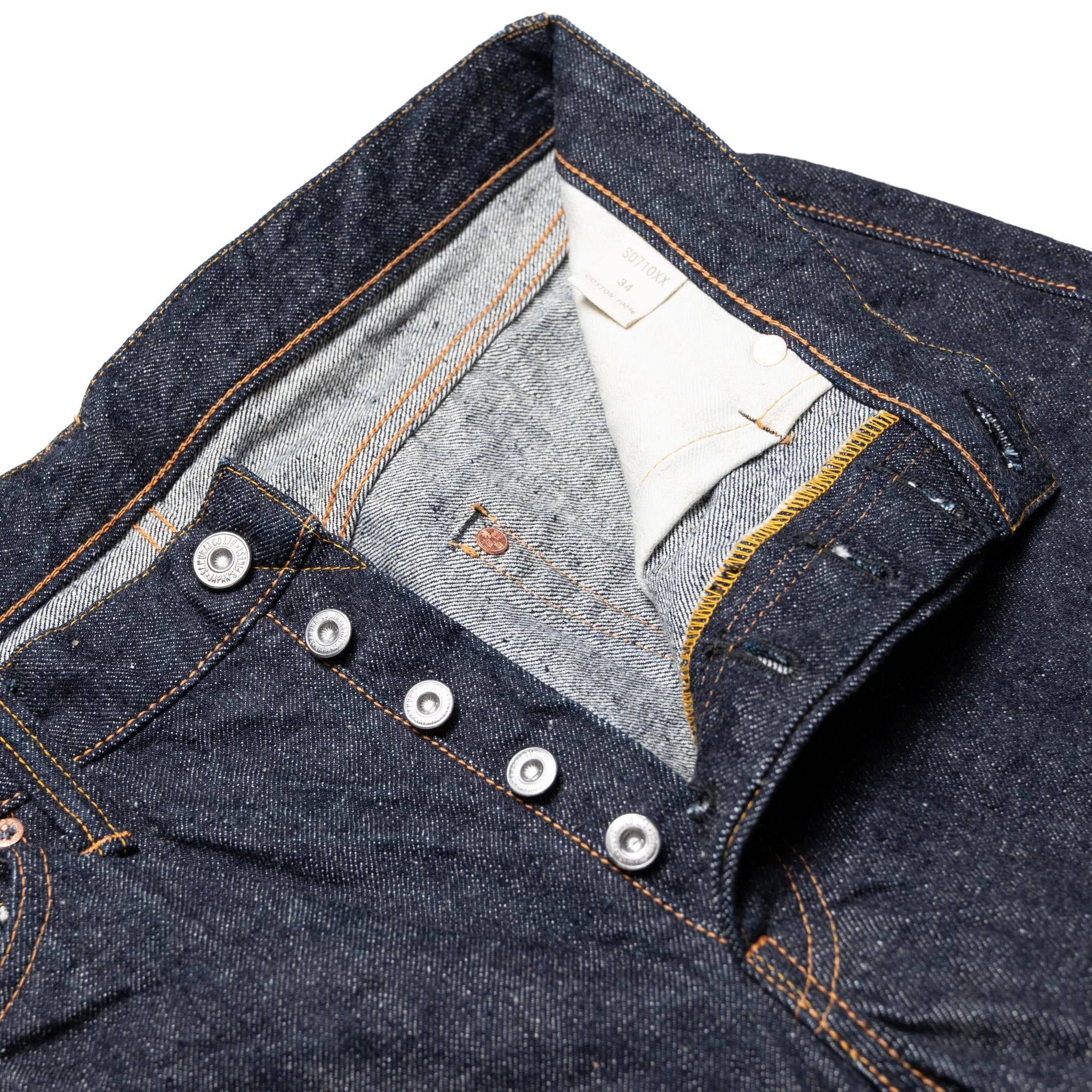 S710XX 15oz "Otokogi" Selvedge Denim Slim Straight - Image 6
